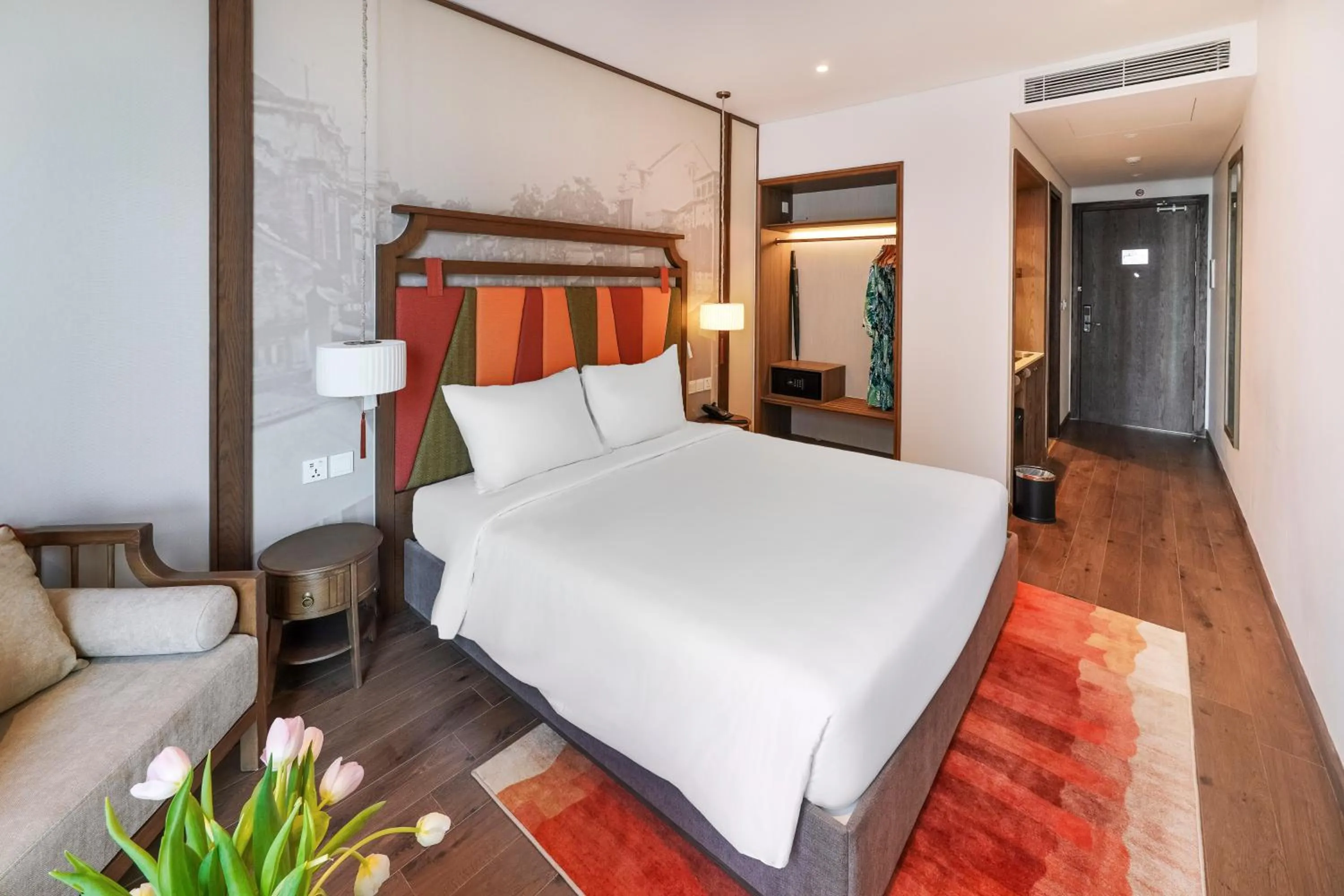 Photo of the whole room, Bed in Mandala Apartment & Resort Chambay, Mui Ne - By B4B & S3