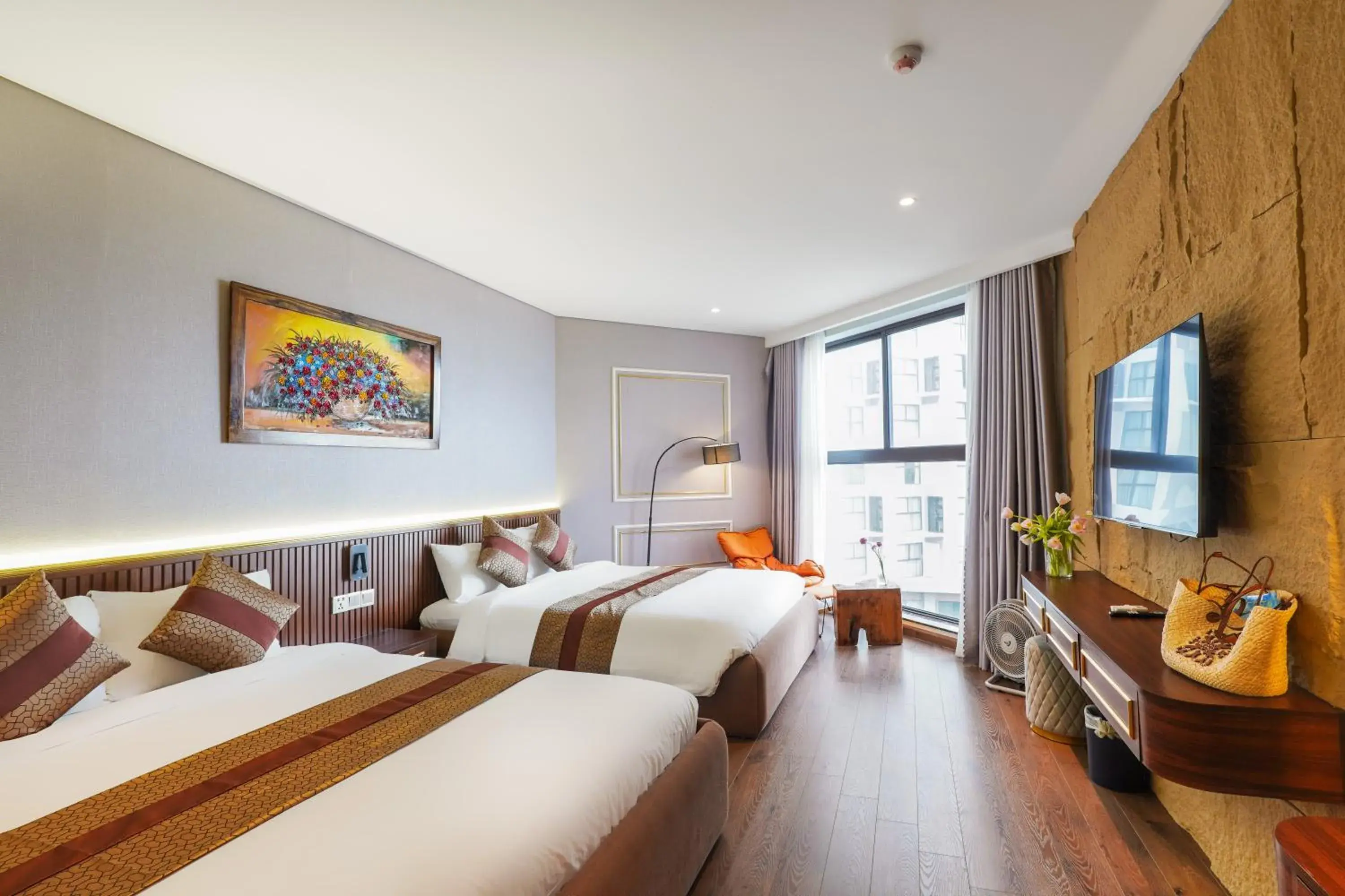 Deluxe Quadruple Room in Mandala Apartment & Resort Chambay, Mui Ne - By B4B & S3 Deluxe Quadruple Room in Mandala Apartment & Resort Chambay, Mui Ne - By B4B & S3