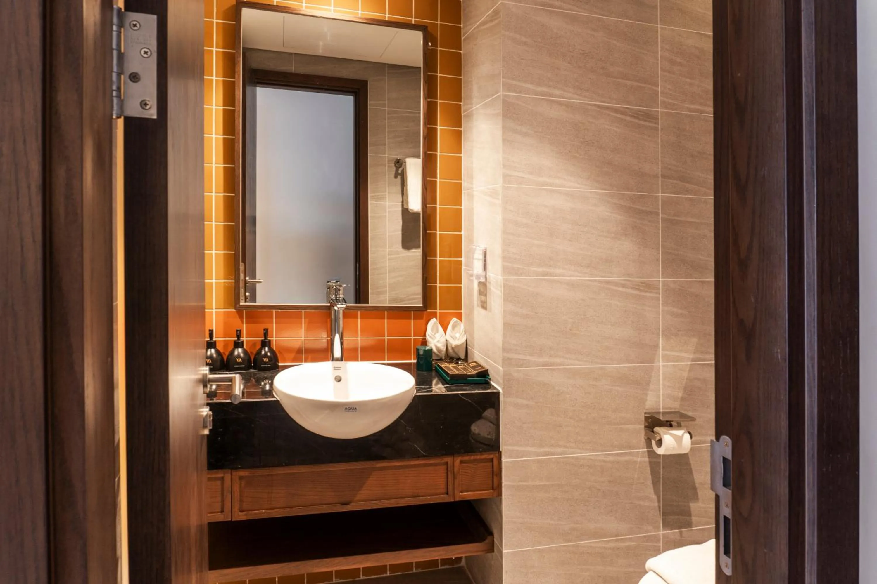 Bathroom in Mandala Apartment & Resort Chambay, Mui Ne - By B4B & S3