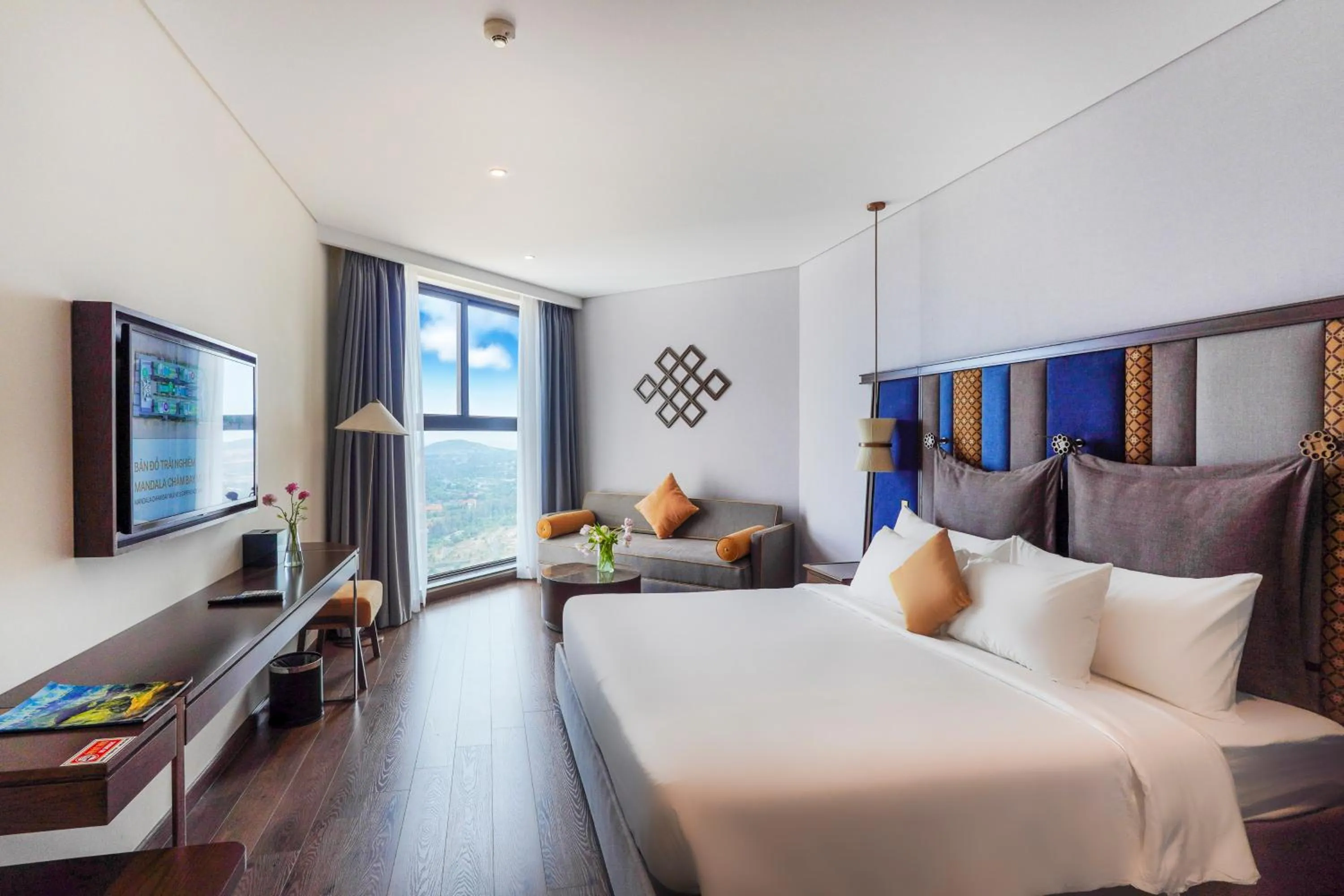 View (from property/room), Bed in Mandala Apartment & Resort Chambay, Mui Ne - By B4B & S3