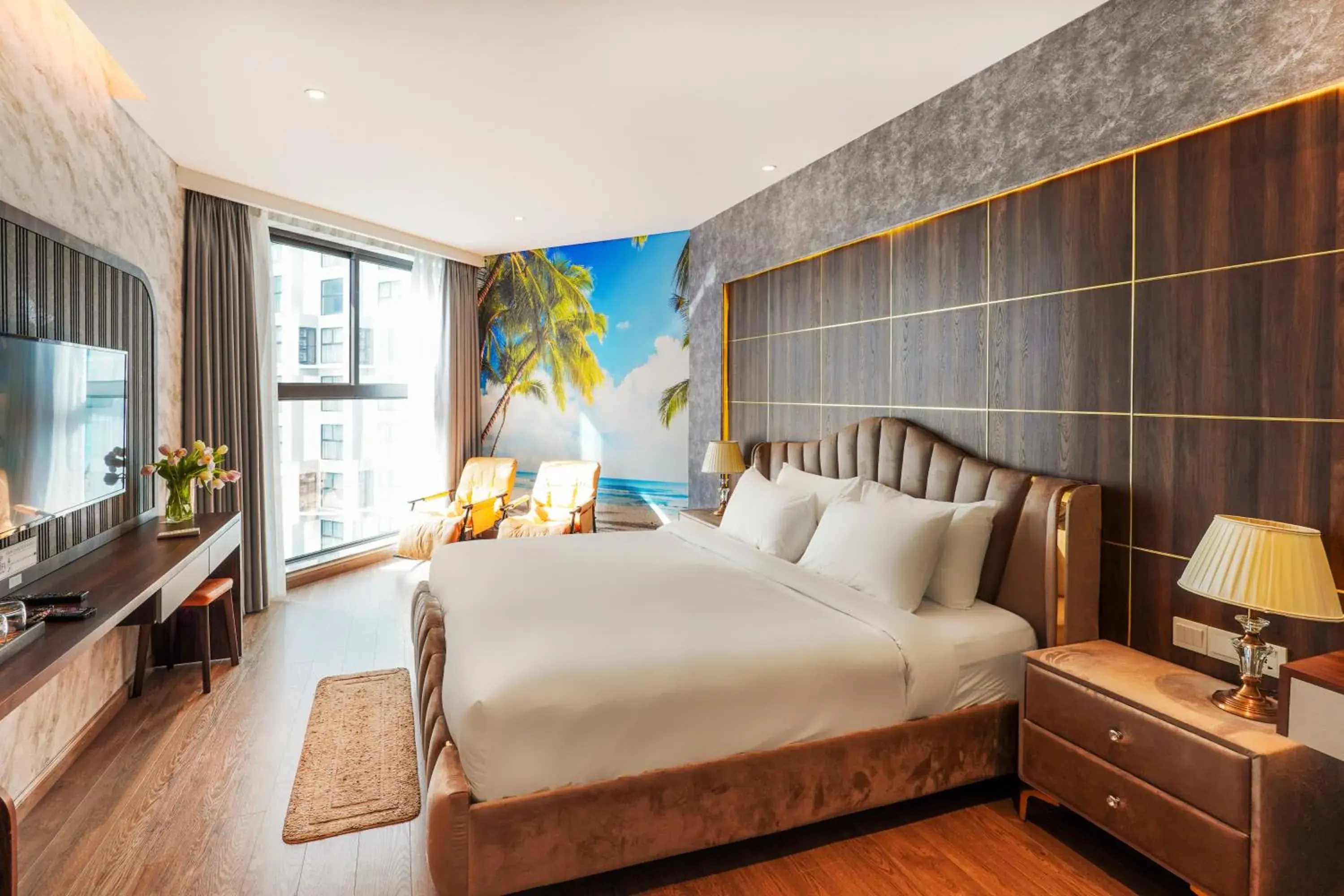 Studio with Garden View in Mandala Apartment & Resort Chambay, Mui Ne - By B4B & S3 Studio with Garden View in Mandala Apartment & Resort Chambay, Mui Ne - By B4B & S3