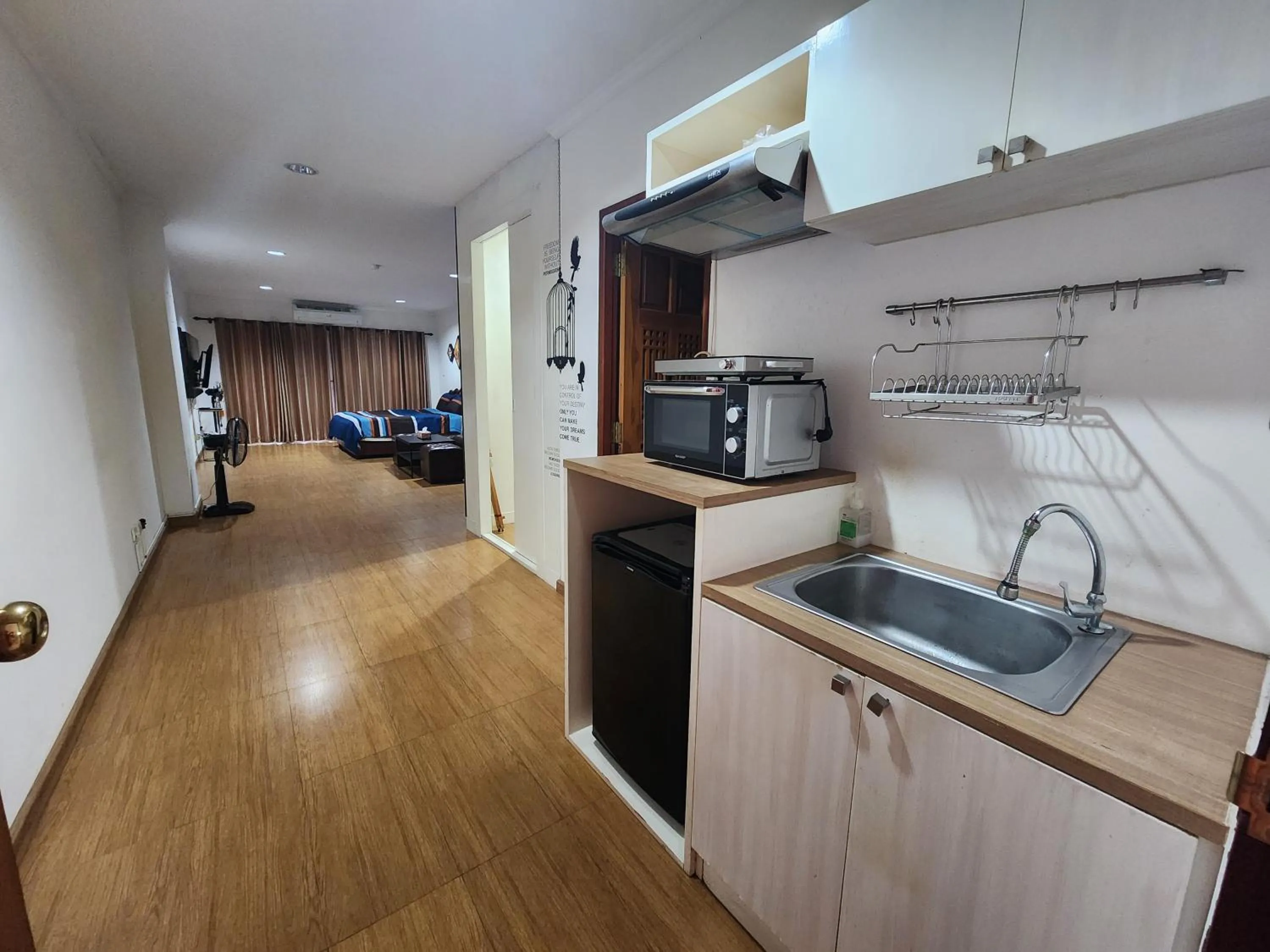 Kitchen or kitchenette in Cozy Condo @ Baan Klang Hua Hin