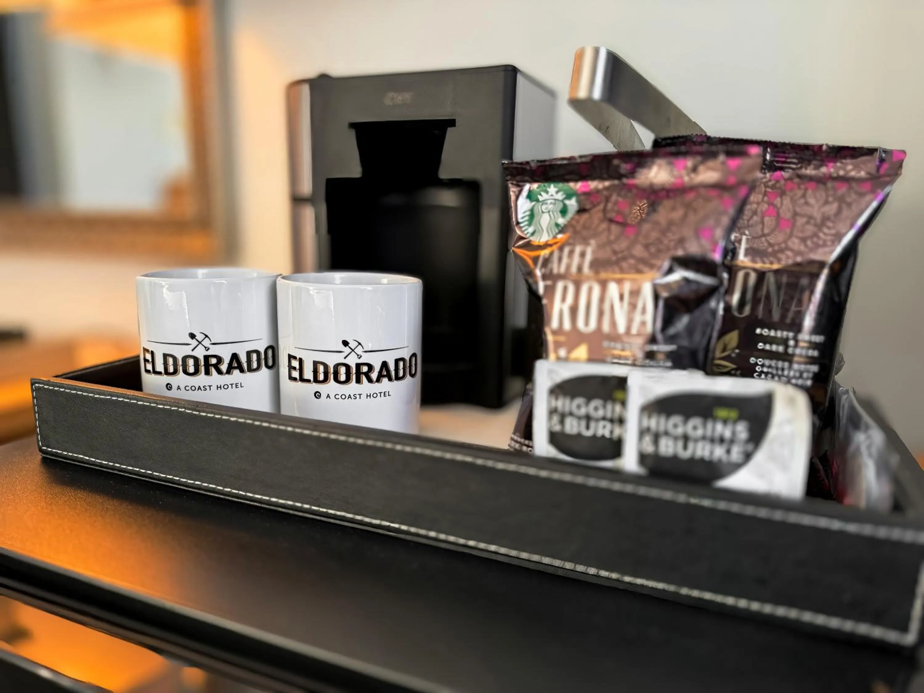 Coffee/tea facilities in Eldorado, a Coast Hotel