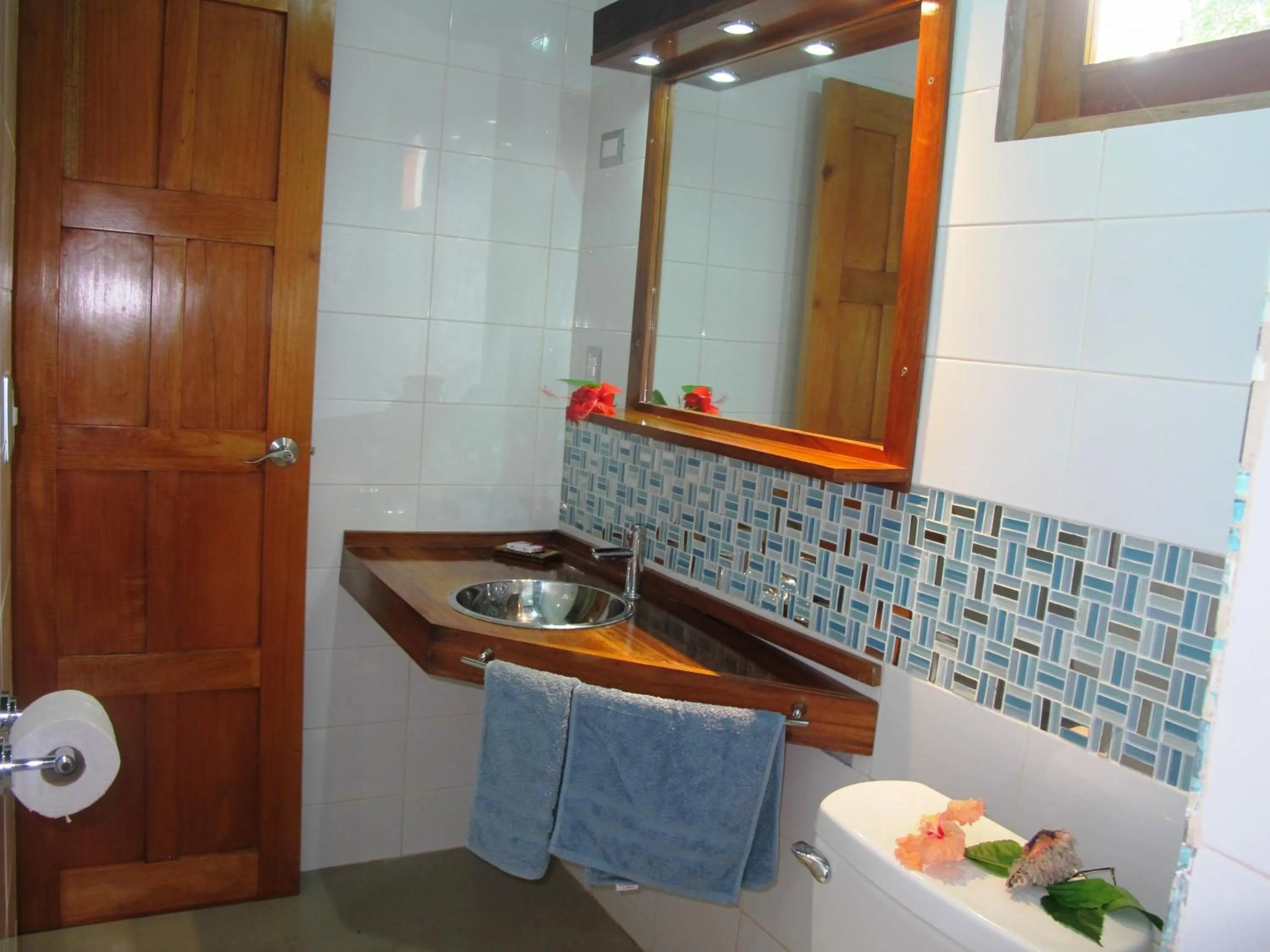 Bathroom in Hotel Iguanito