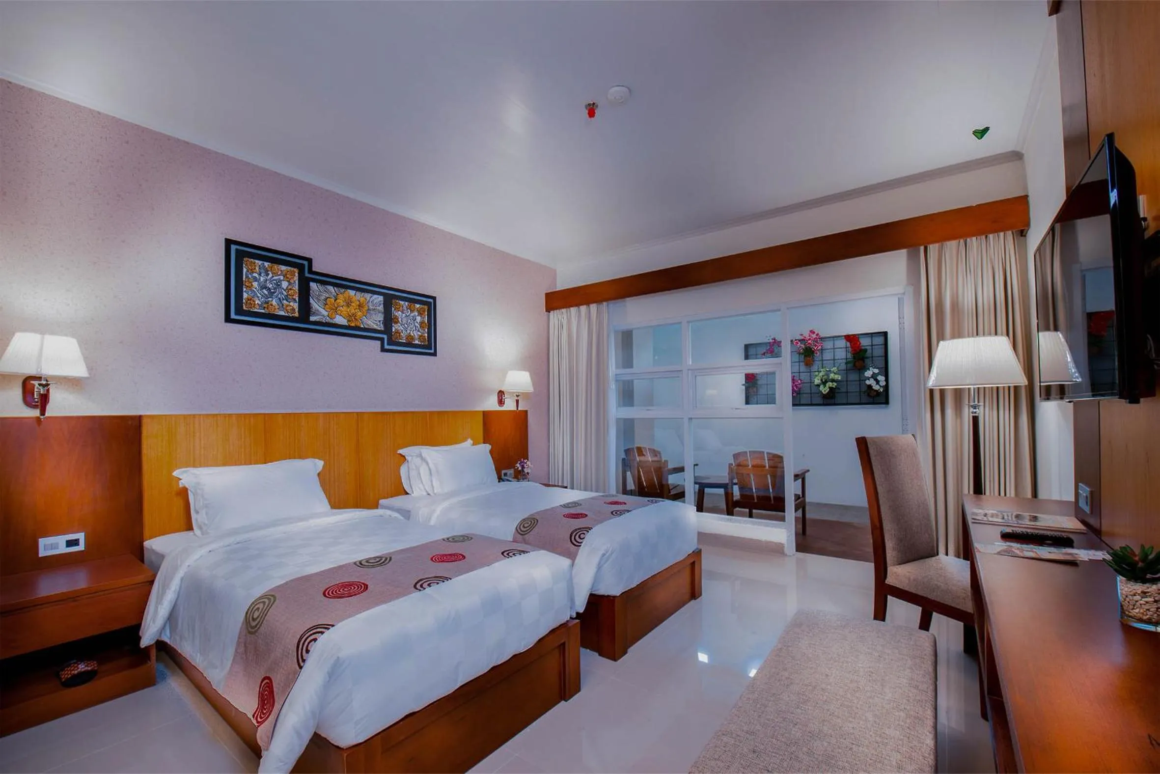 Bed in Griya Persada Convention Hotel & Resort Bandungan