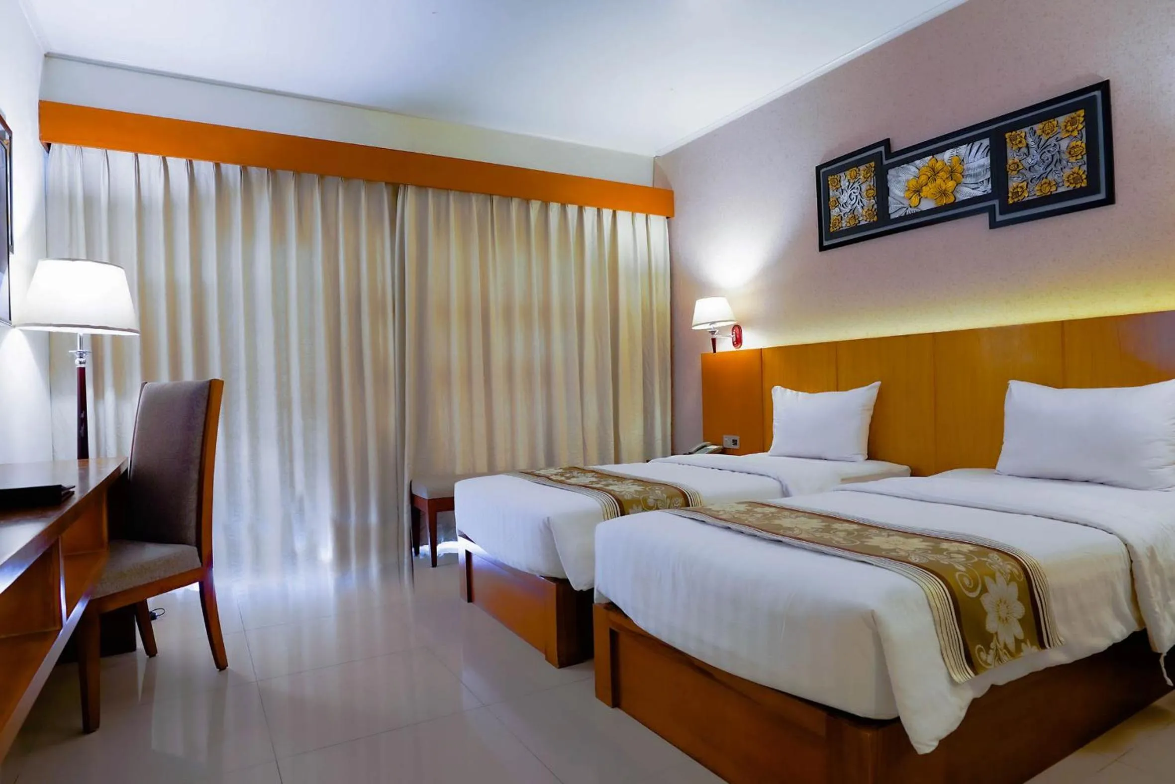 Bed in Griya Persada Convention Hotel & Resort Bandungan