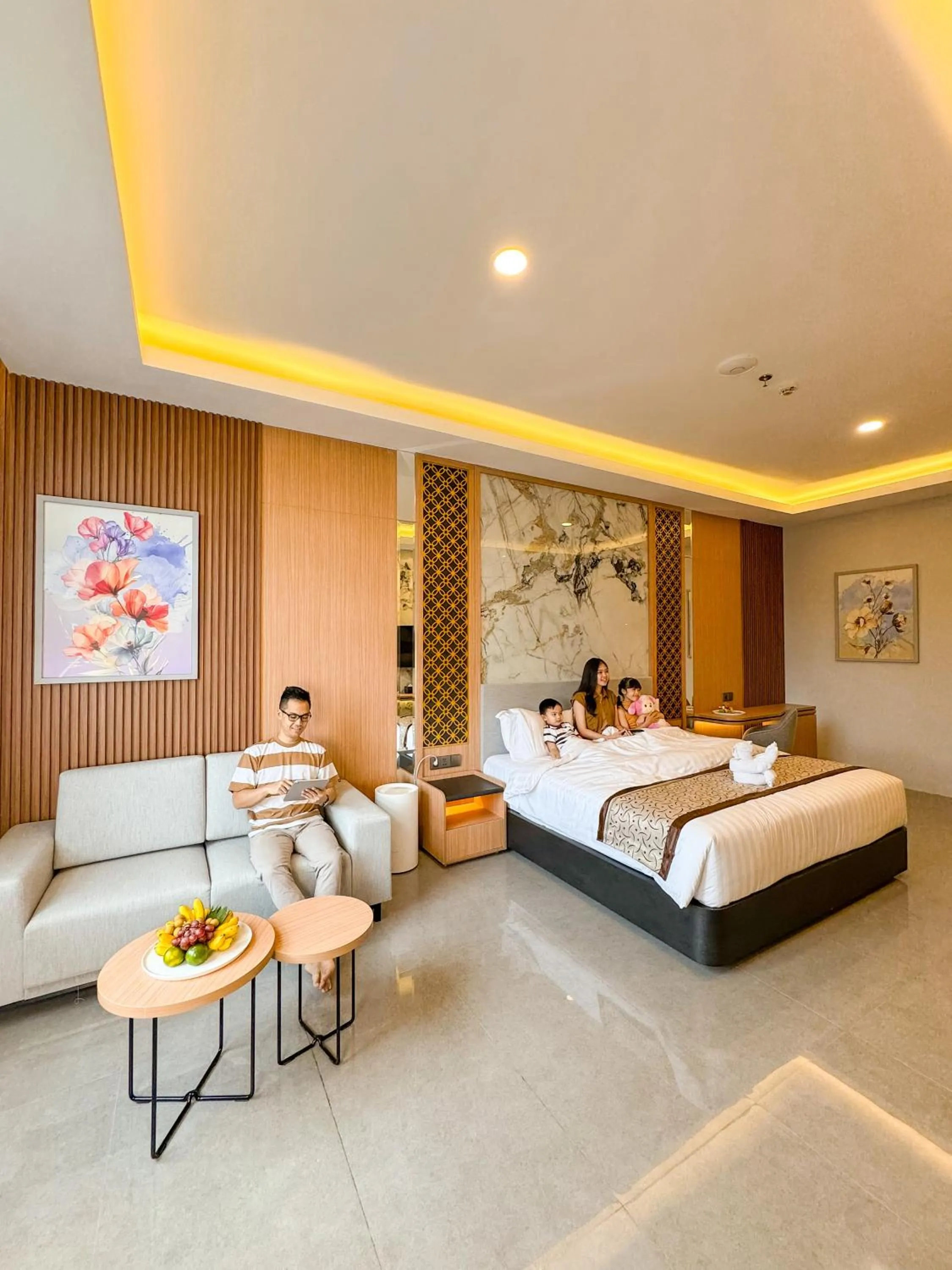 Bed in Griya Persada Convention Hotel & Resort Bandungan