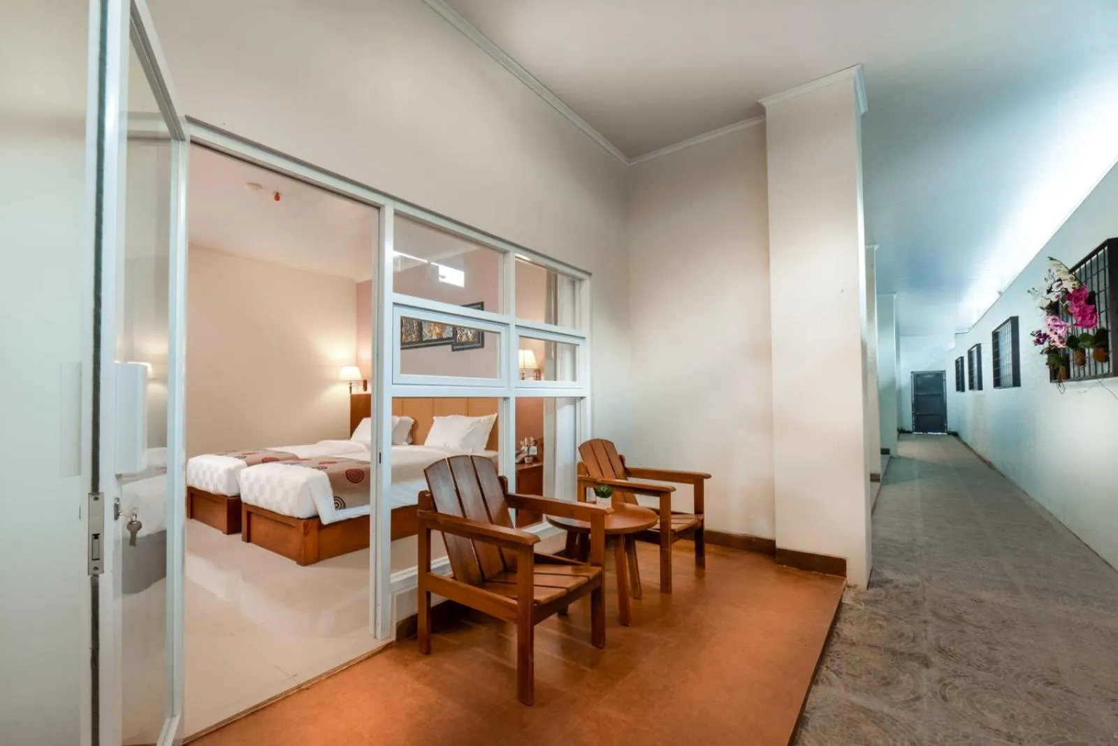 Bed in Griya Persada Convention Hotel & Resort Bandungan