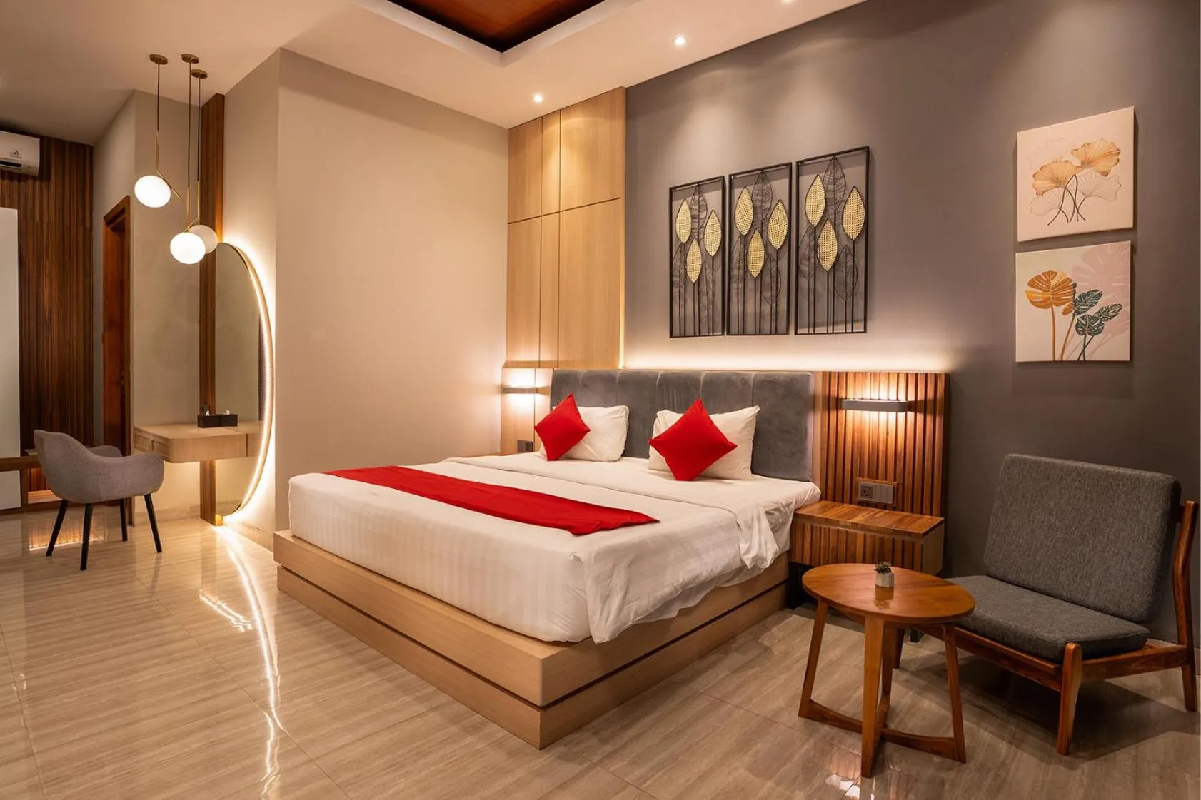 Bed in Griya Persada Convention Hotel & Resort Bandungan