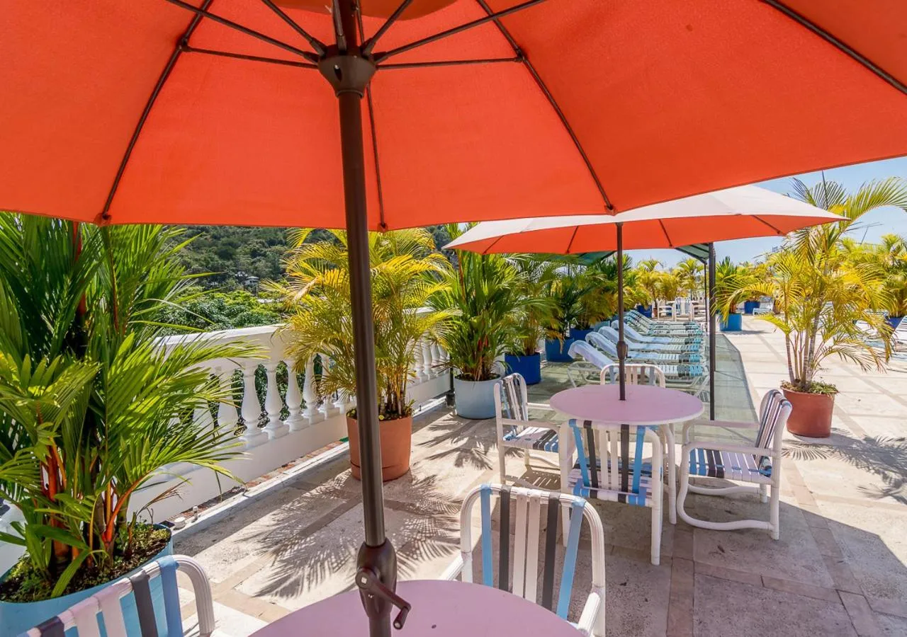 Balcony/Terrace in Hotel Le Priss