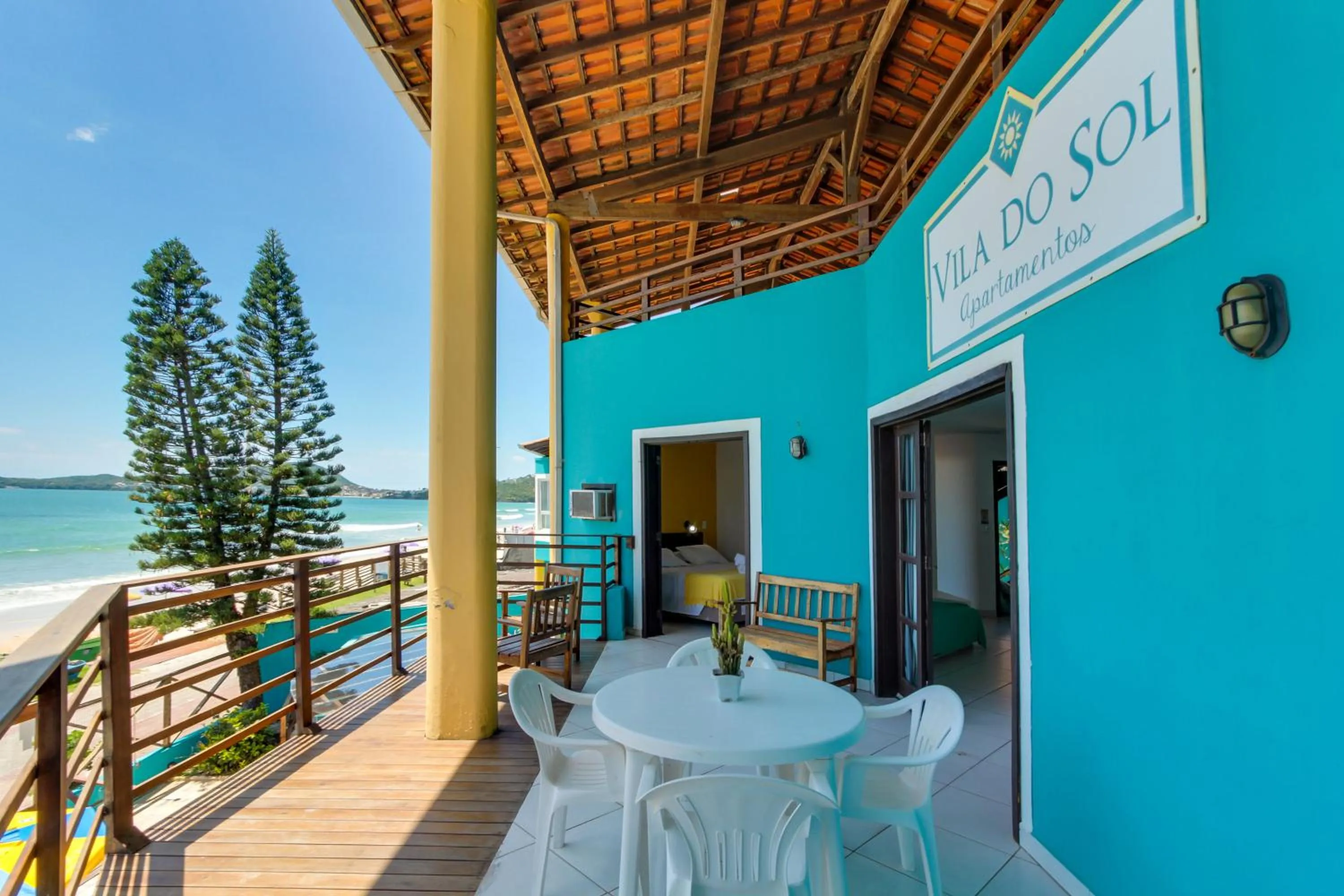 Residencial Vila do Sol, Apartamentos com pé na areia
