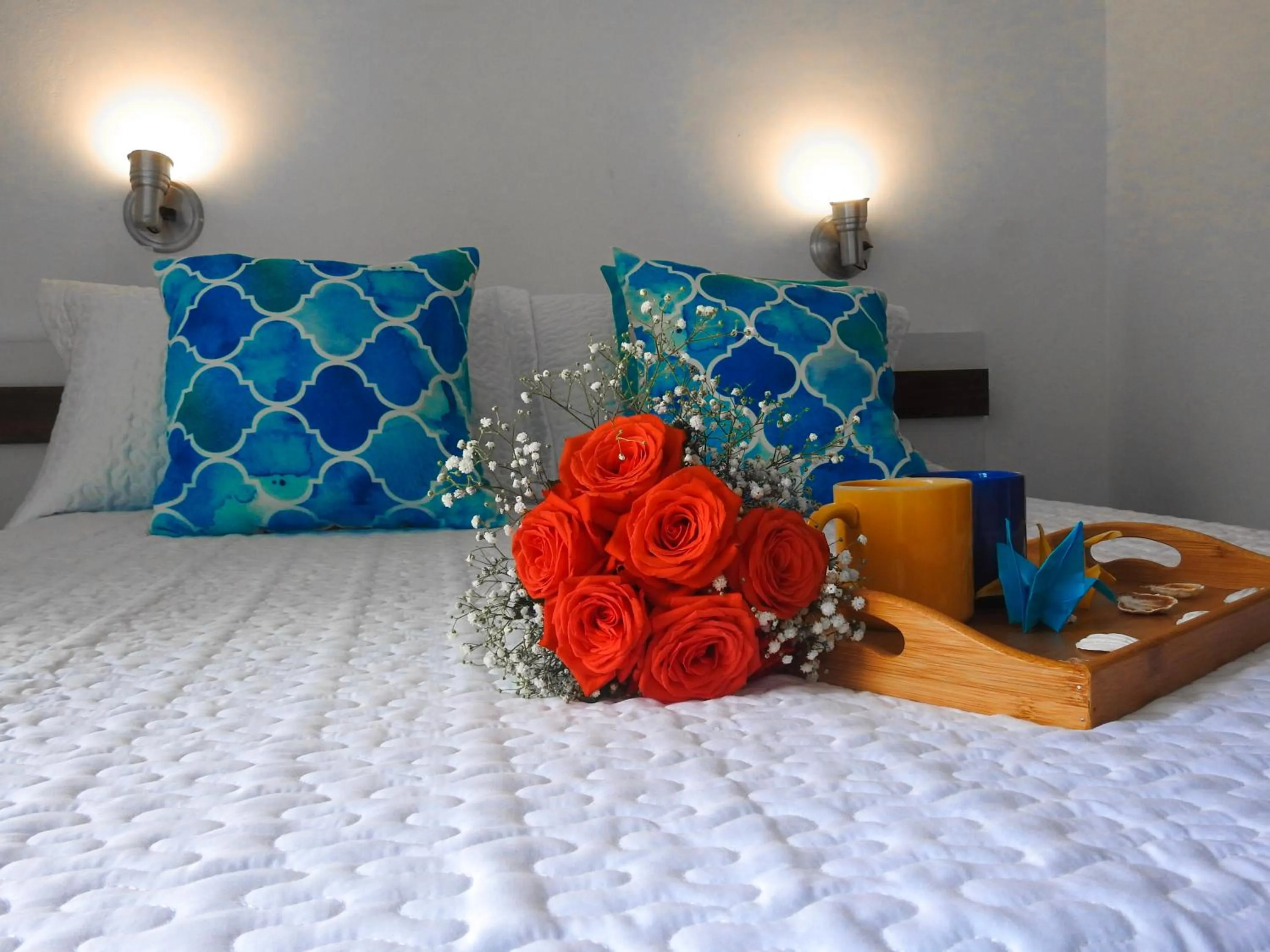 Decorative detail, Bed in Residencial Vila do Sol, Apartamentos com pé na areia