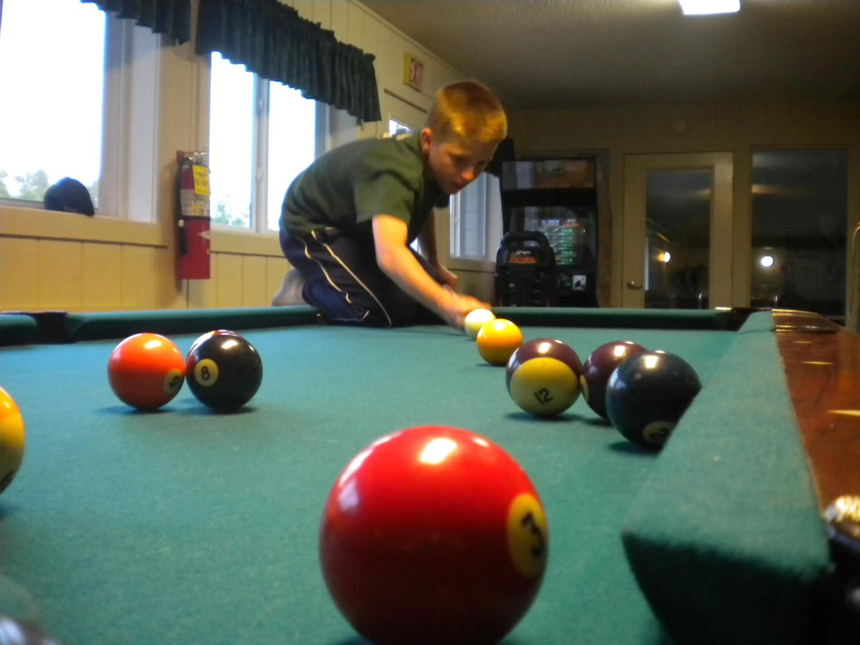 Billiard in Parkwood Lodge