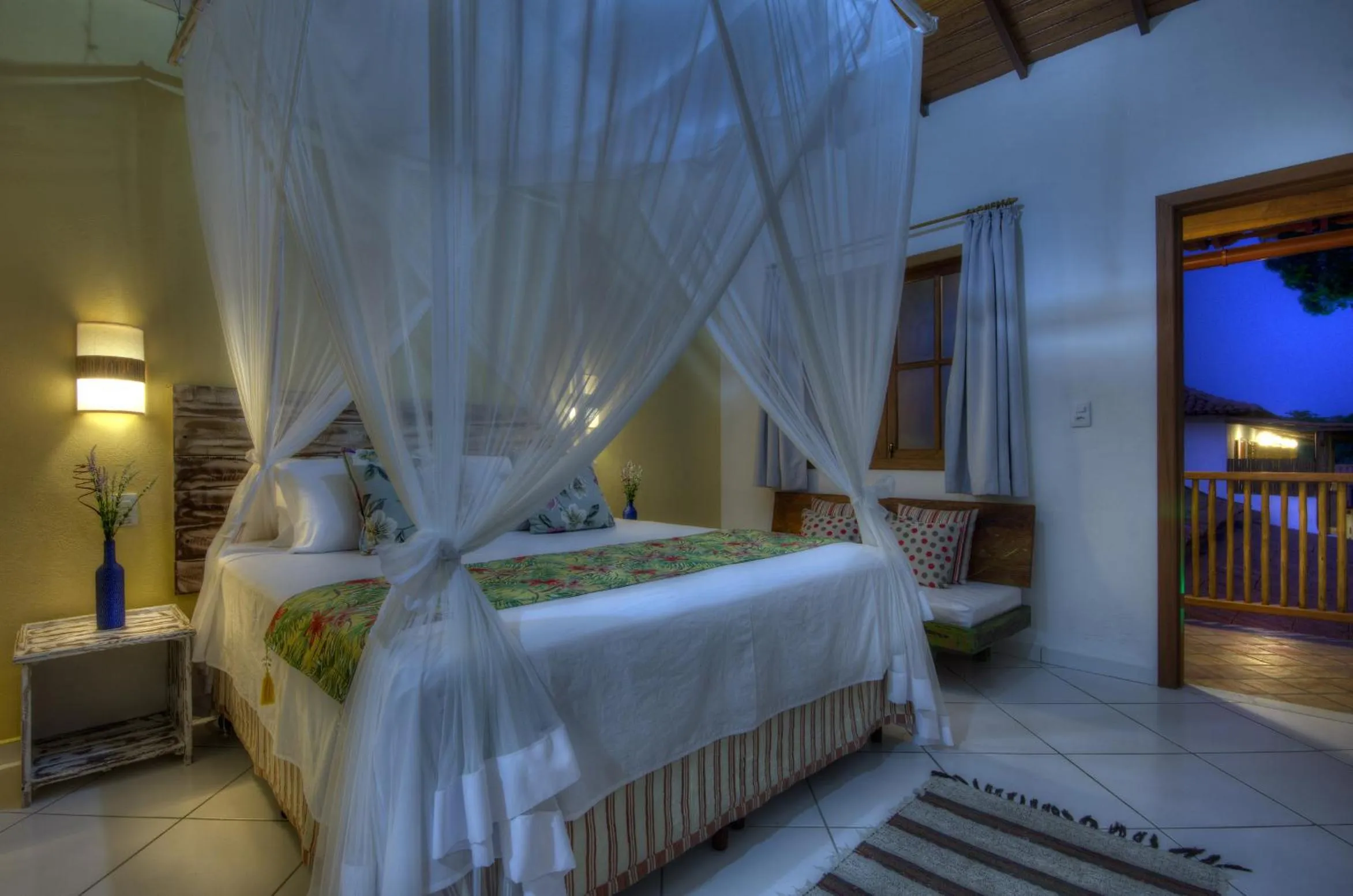 Bed in Pousada Maria Pitanga