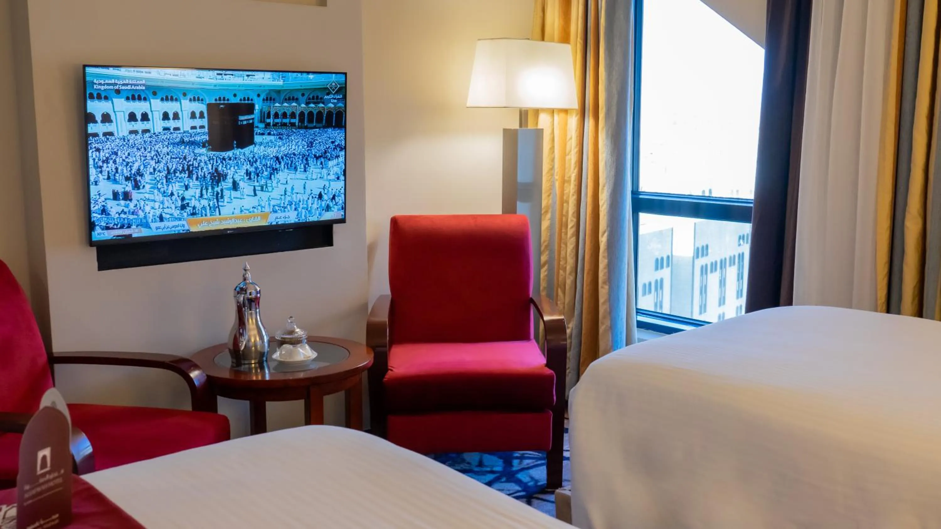 Bed in فندق الصفوة البرج الثالث Al Safwah Hotel Third Tower 3