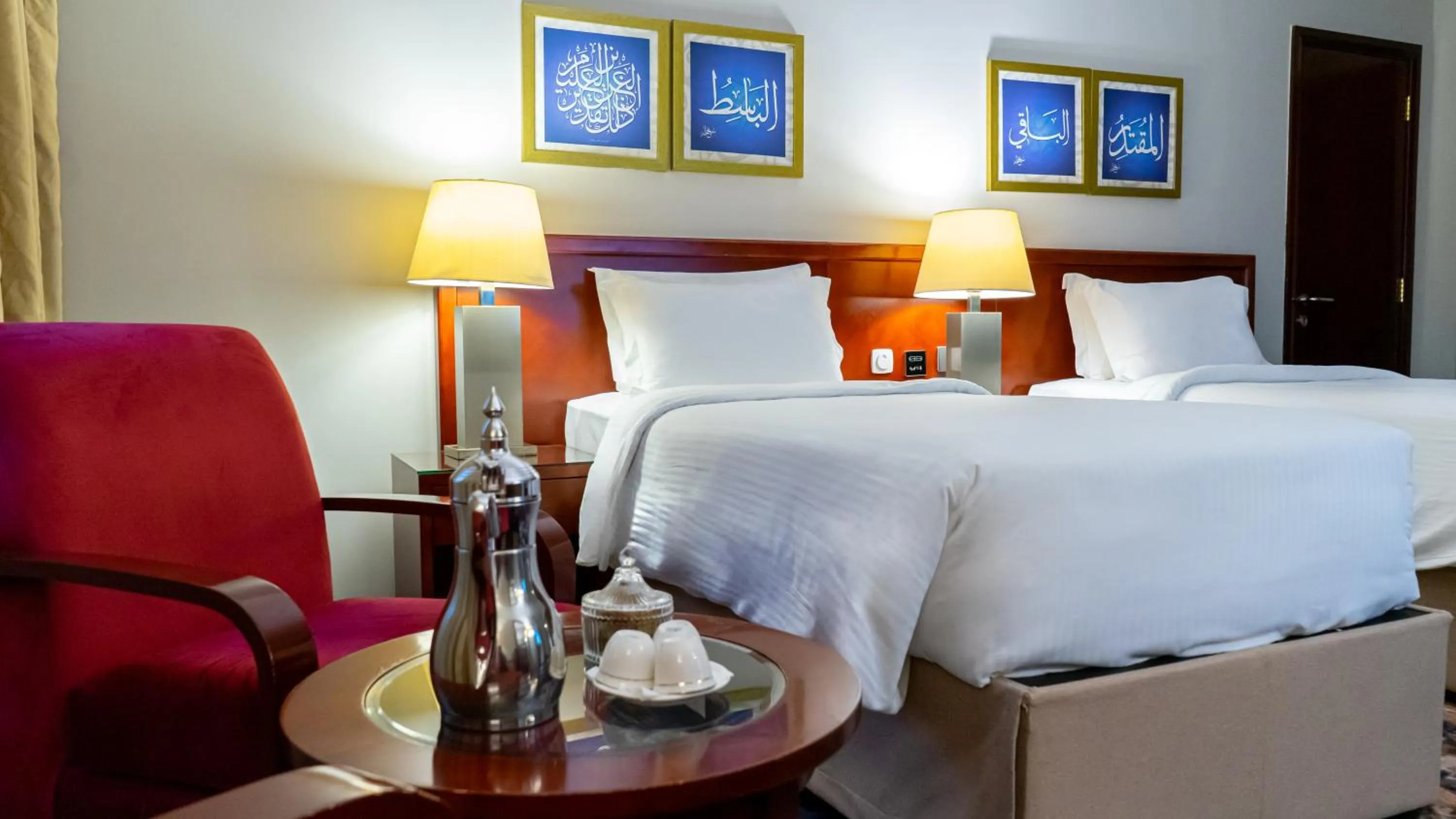 Bed in فندق الصفوة البرج الثالث Al Safwah Hotel Third Tower 3