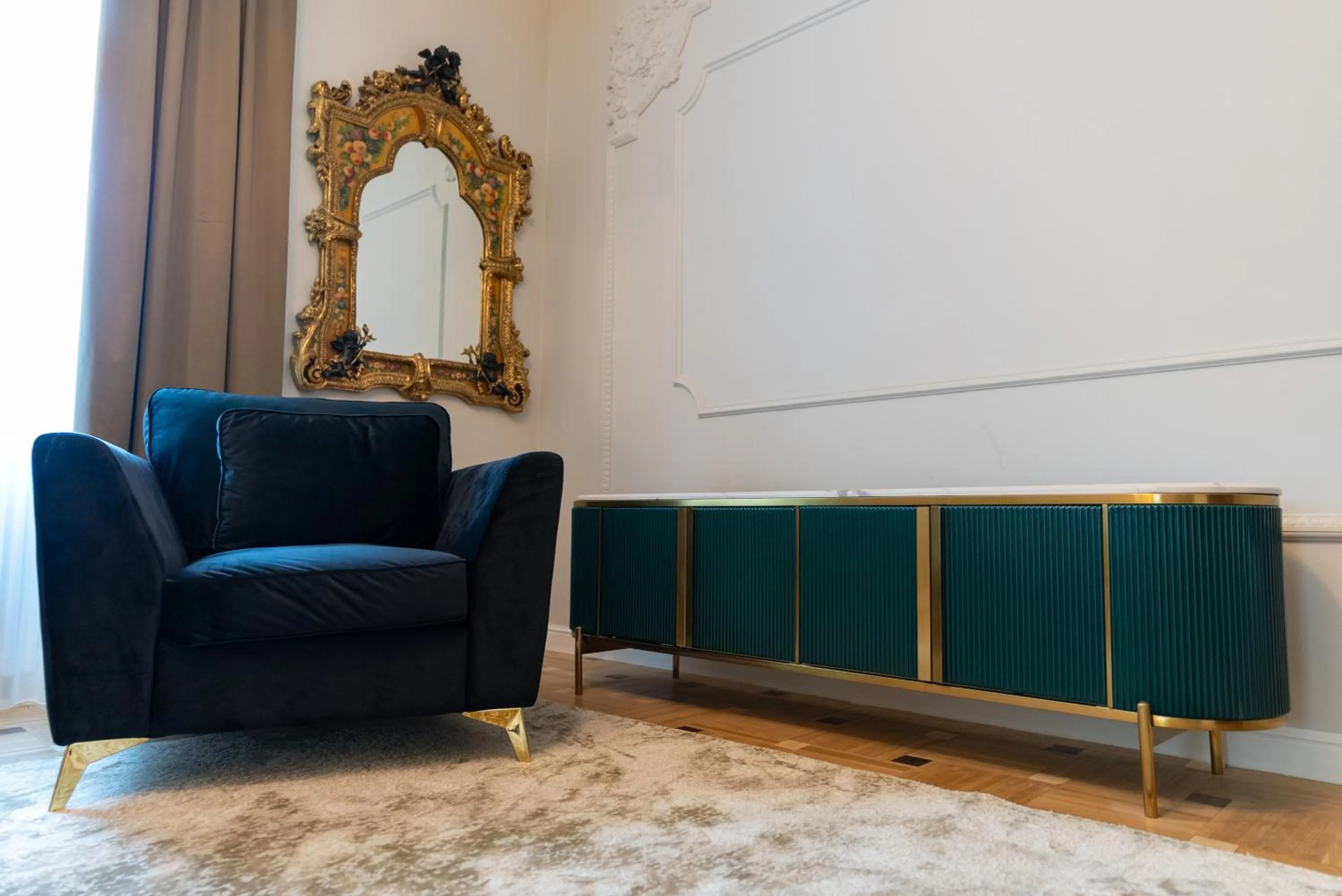 Living room in Hotel Palace