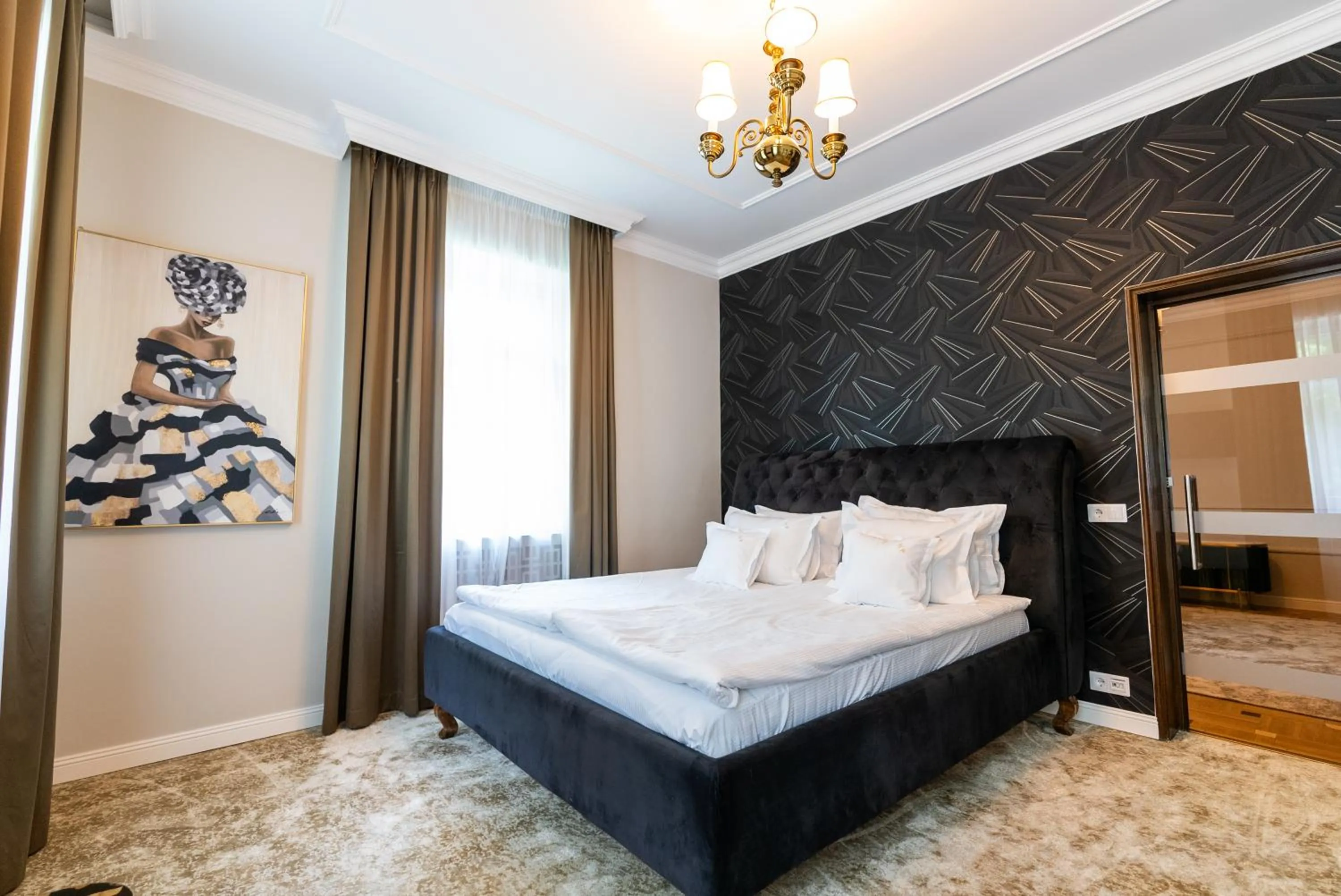 Bedroom, Bed in Hotel Palace