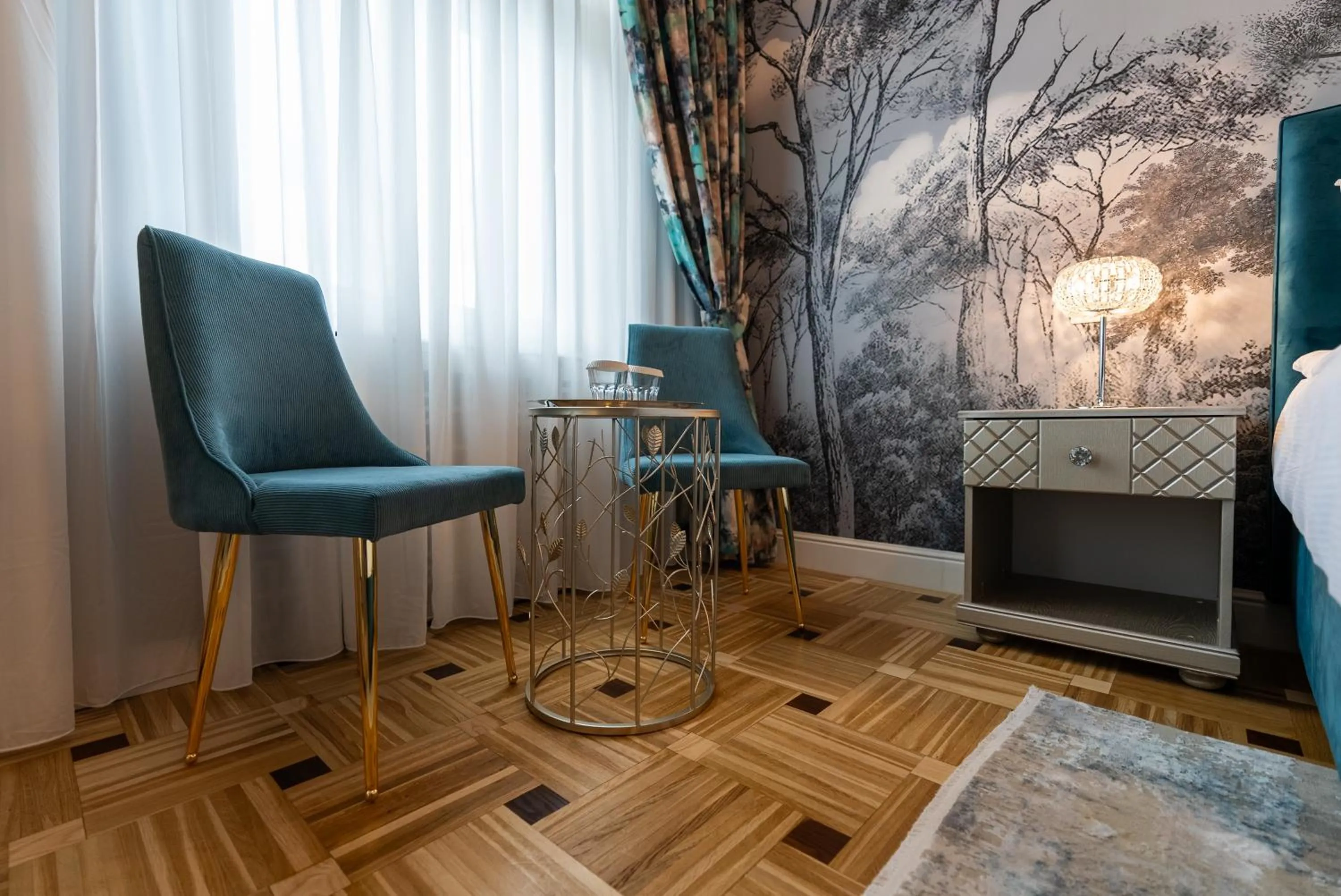 Decorative detail in Hotel Palace