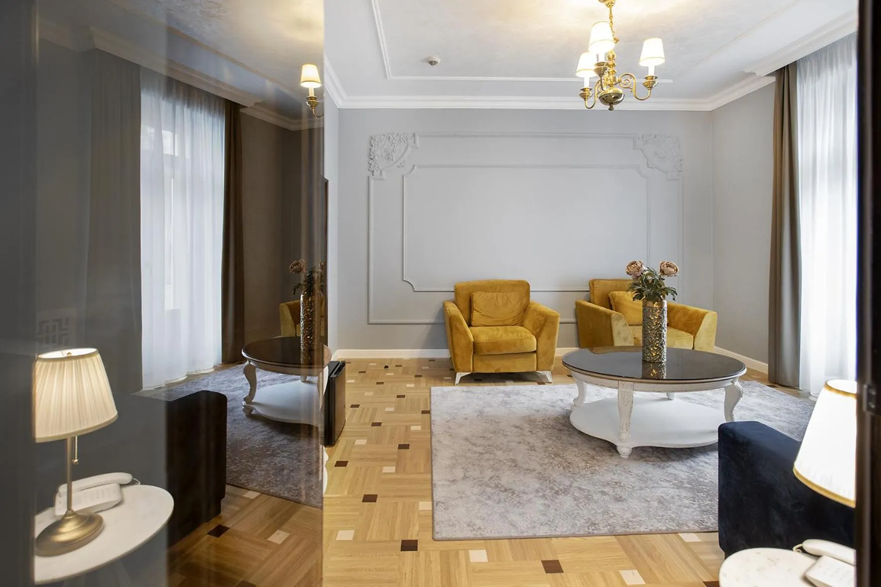 Living room in Hotel Palace