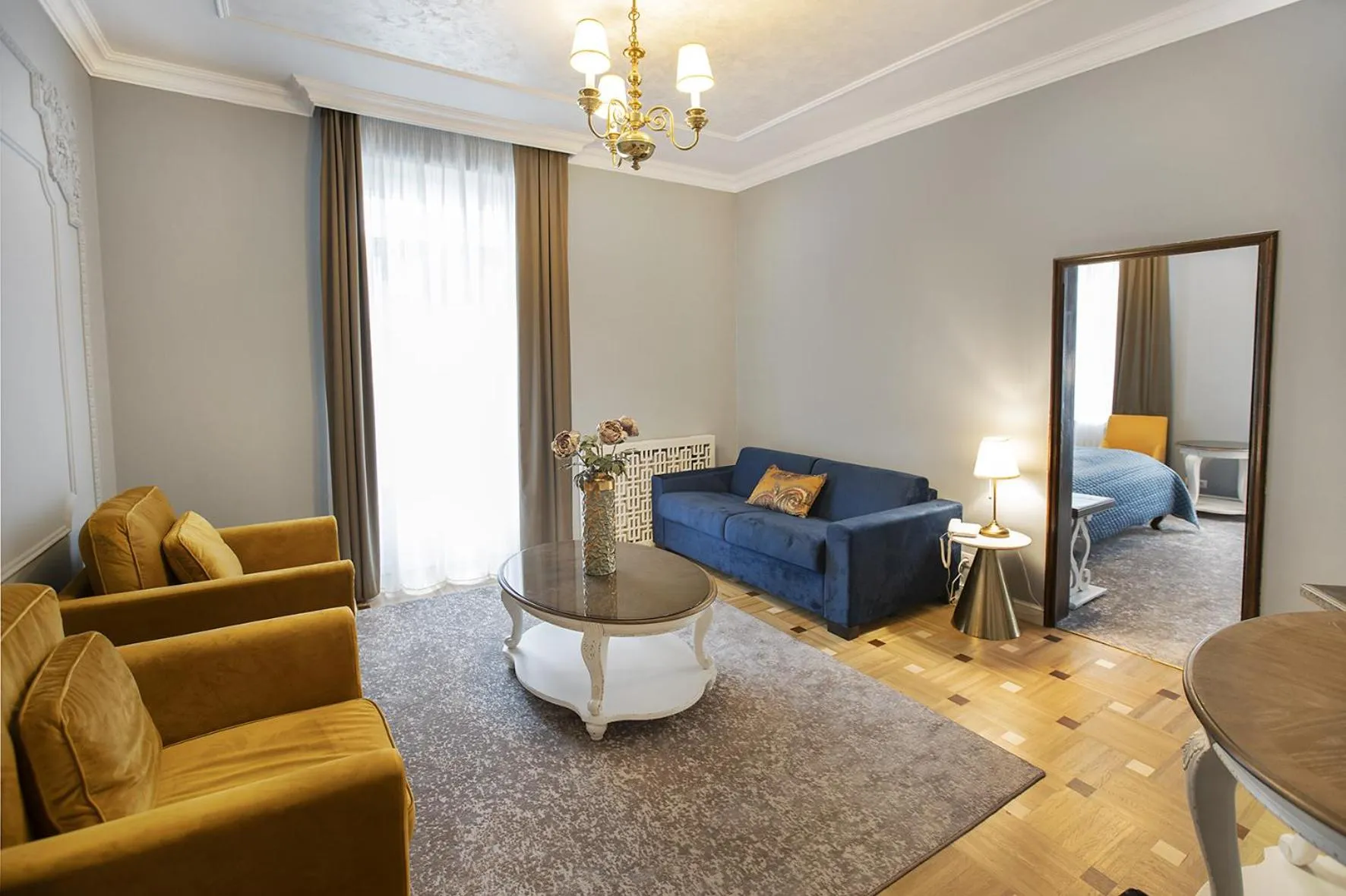 Living room in Hotel Palace