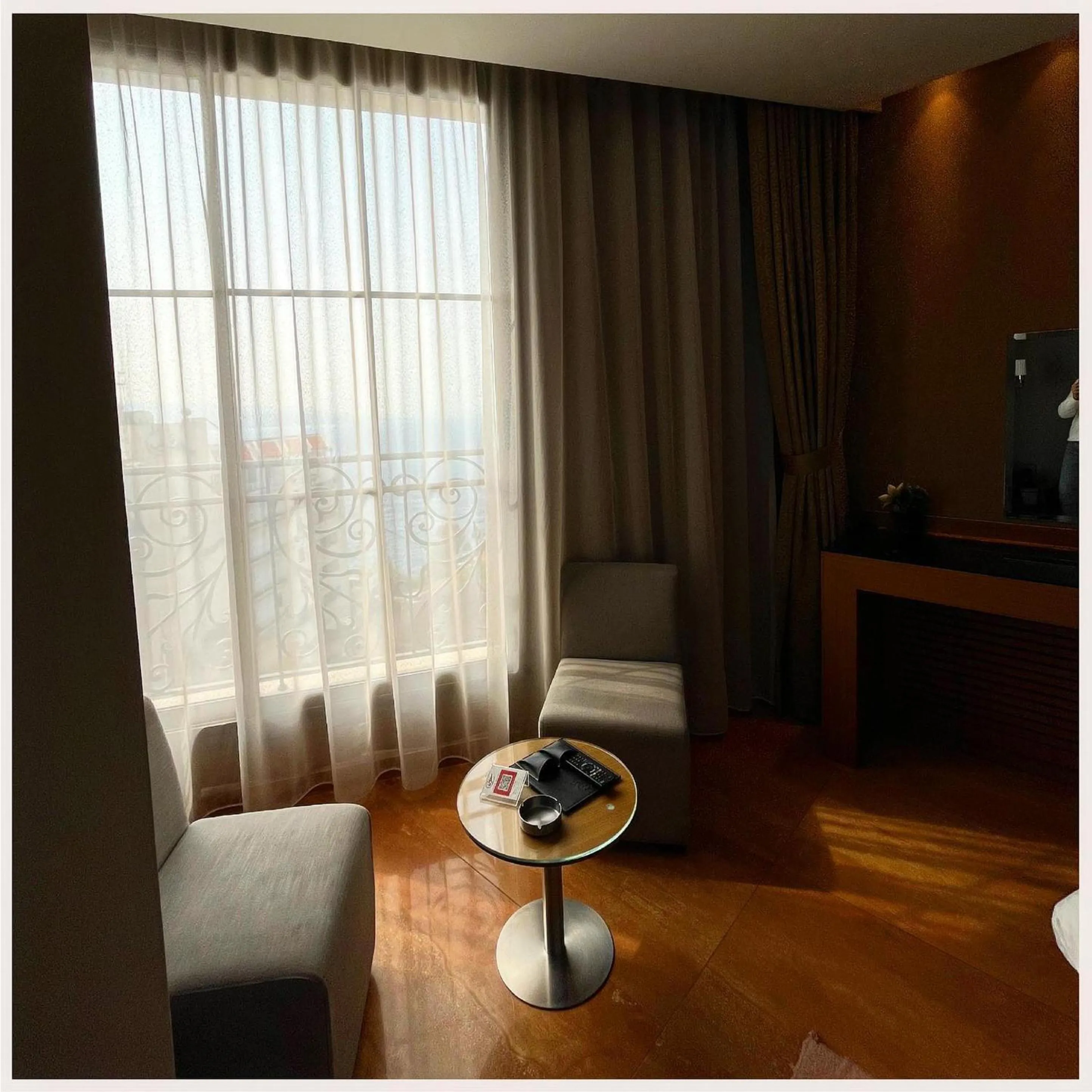 Seating area in Monte Cassino