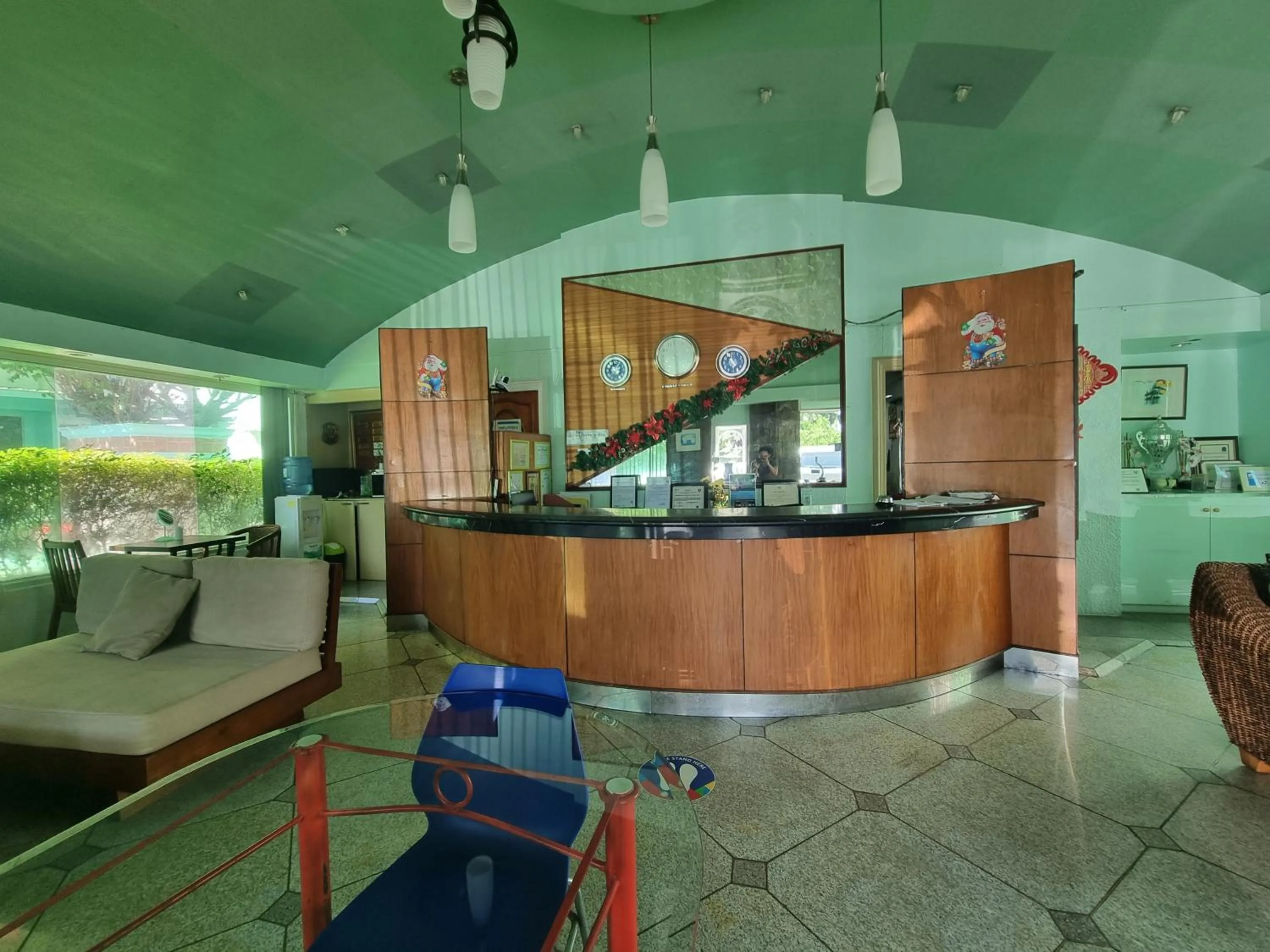 Seating area in Asian Greenville Hotel and Resort