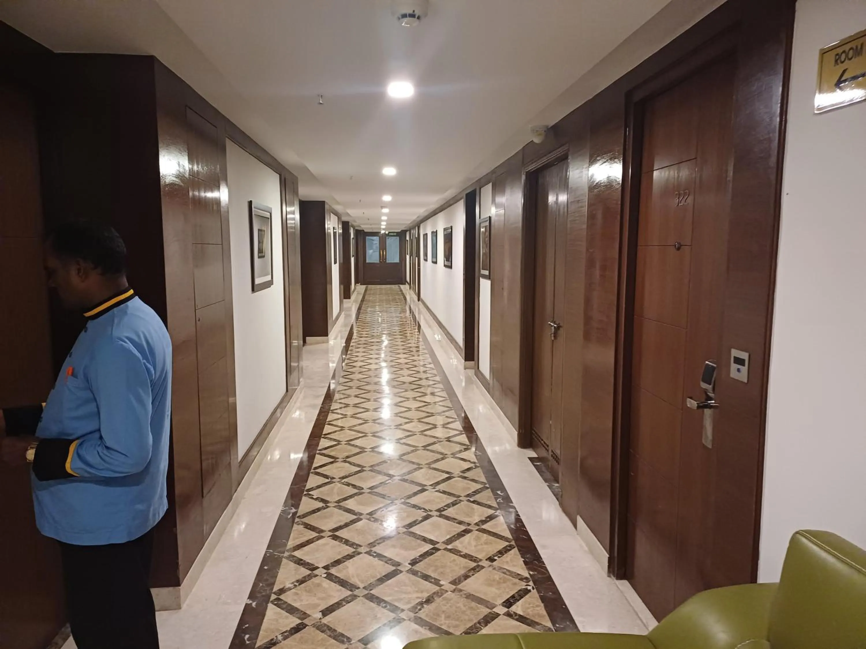 Floor plan in Hotel Benzz Park Chennai