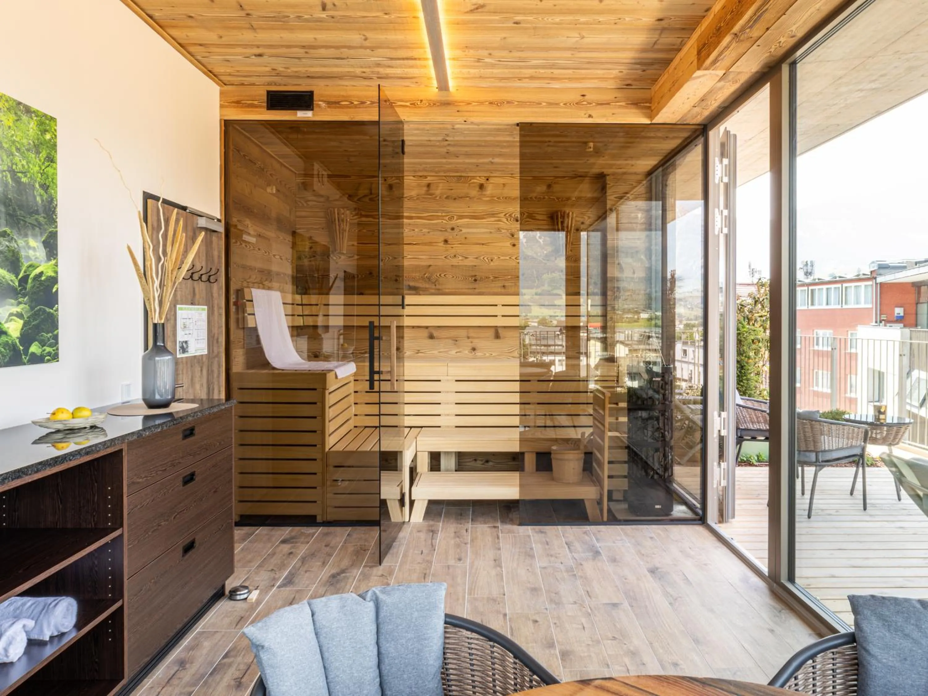 Sauna in Hotel DAS SAAL