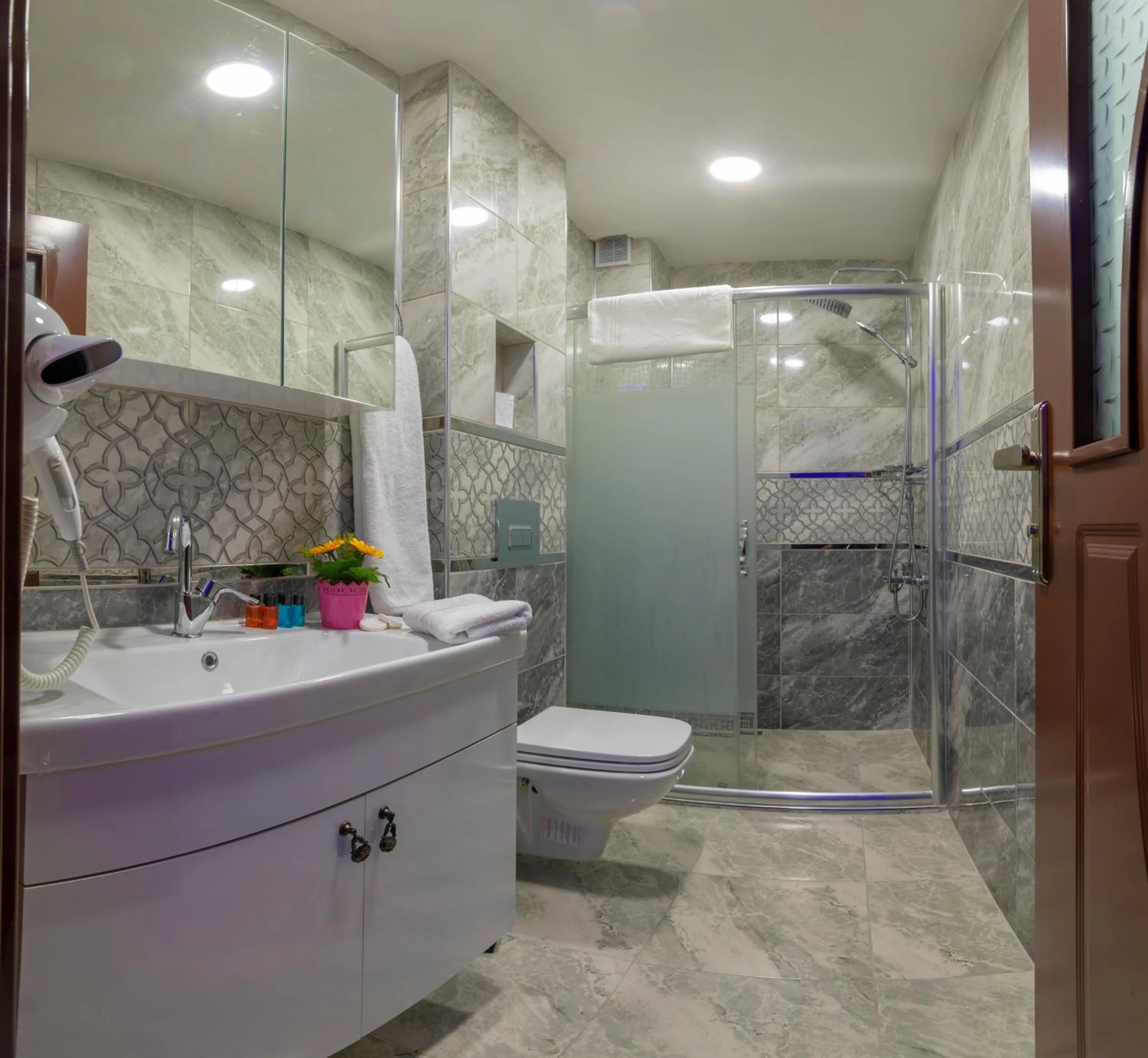 Shower in Raimond Hotel