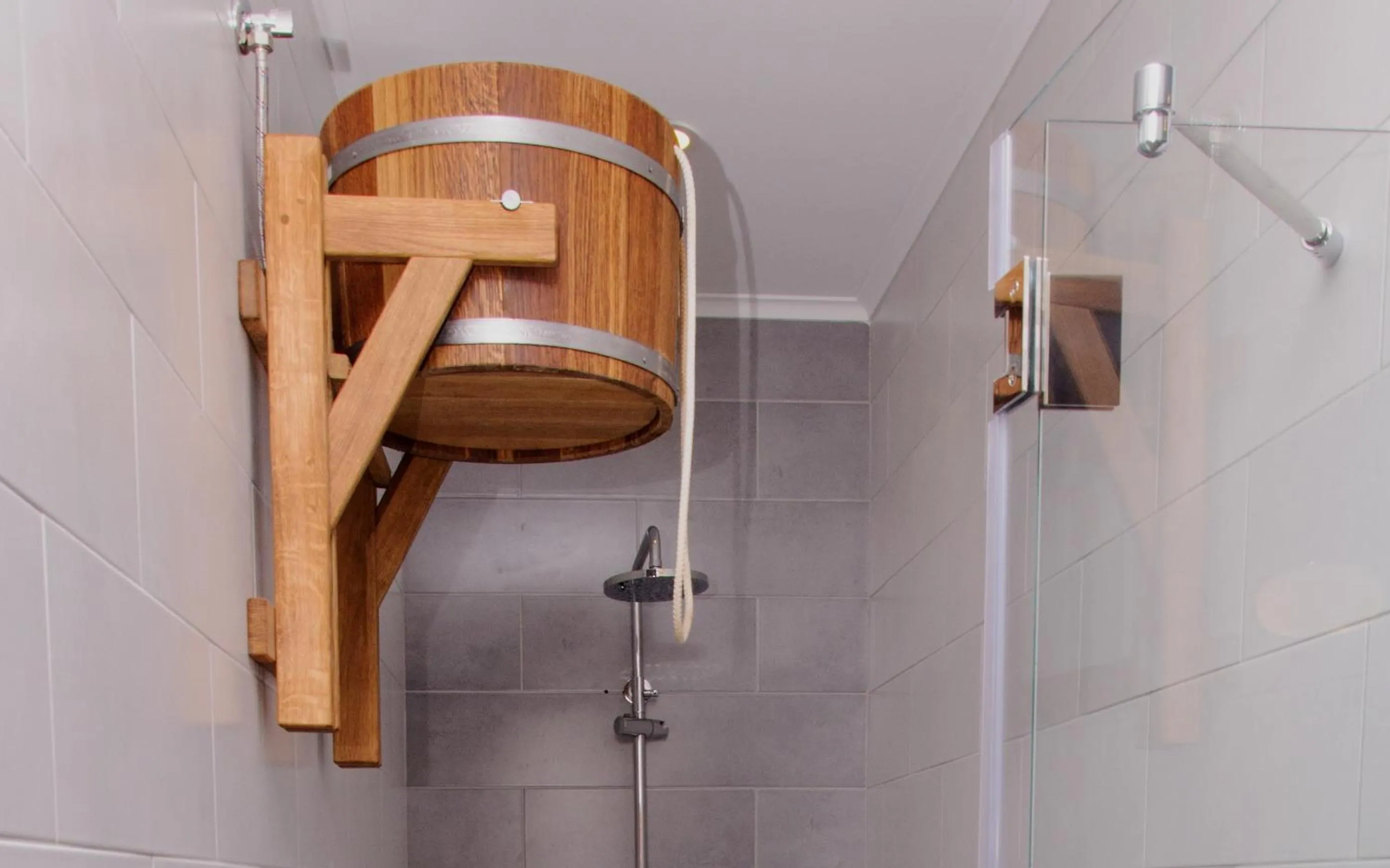 Steam room in Design Hotel Skopeli