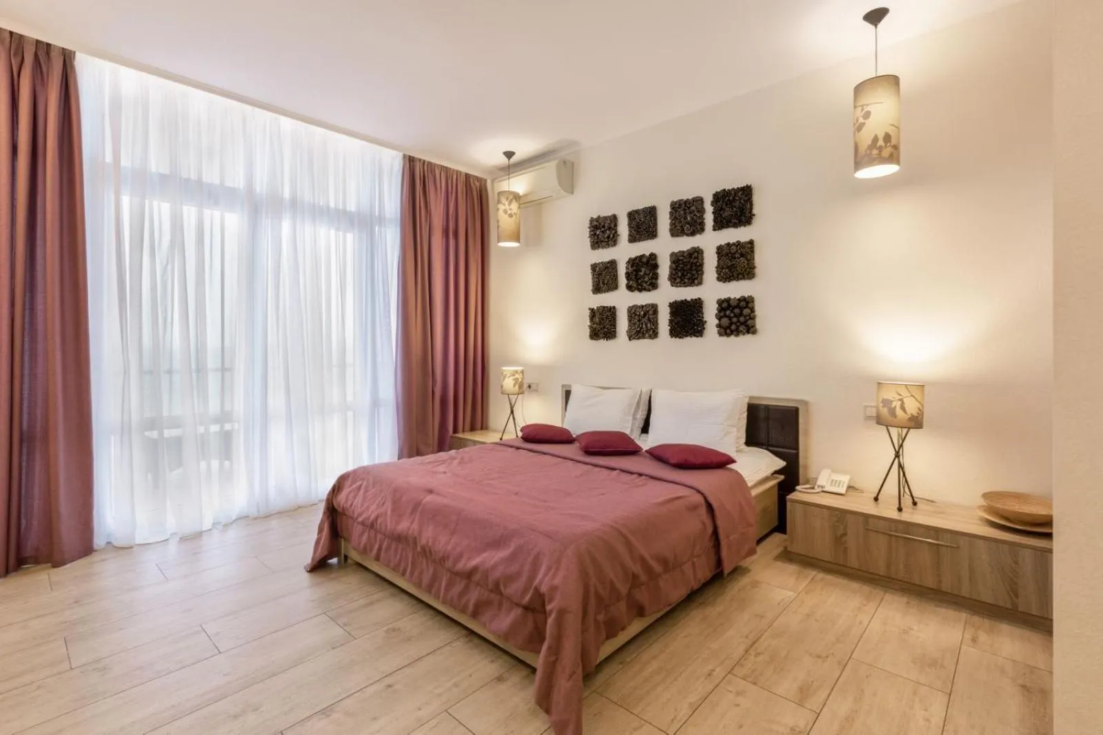 Property building, Bed in Design Hotel Skopeli