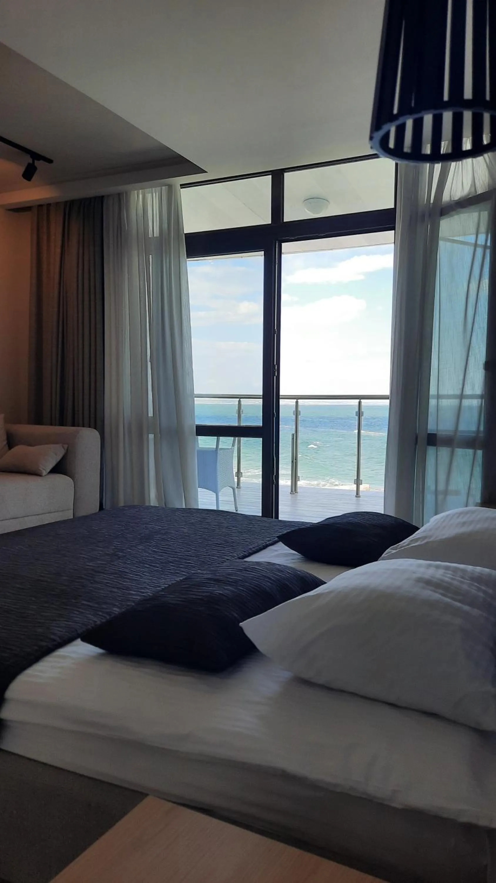 View (from property/room), Bed in Design Hotel Skopeli