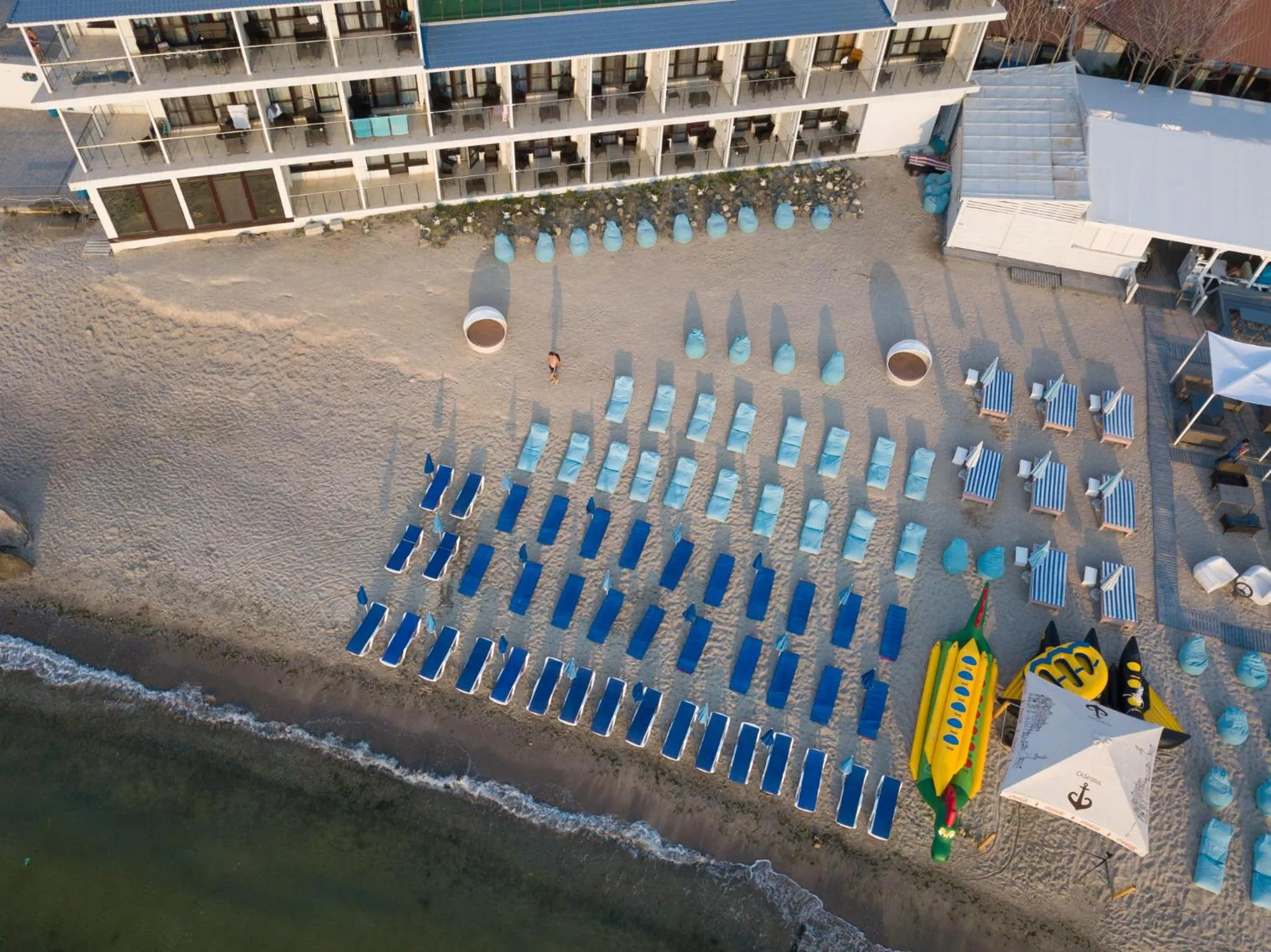 Bird's eye view in Design Hotel Skopeli