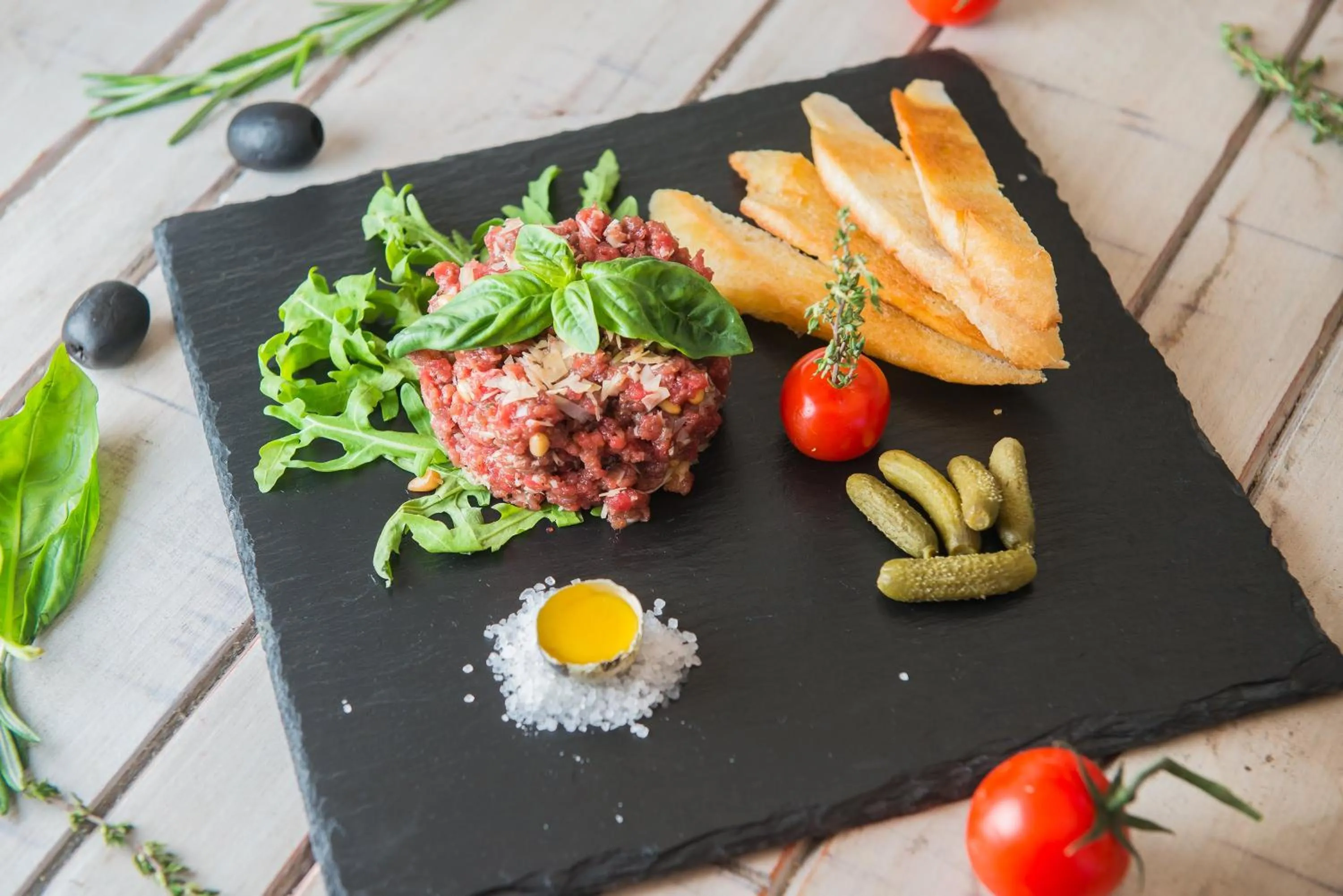 Food close-up in Design Hotel Skopeli