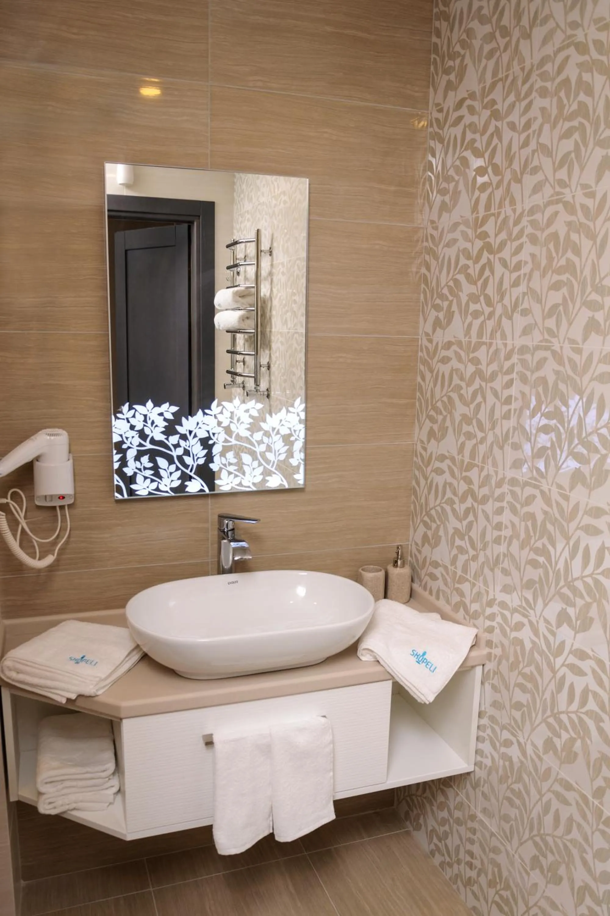 Bathroom in Design Hotel Skopeli