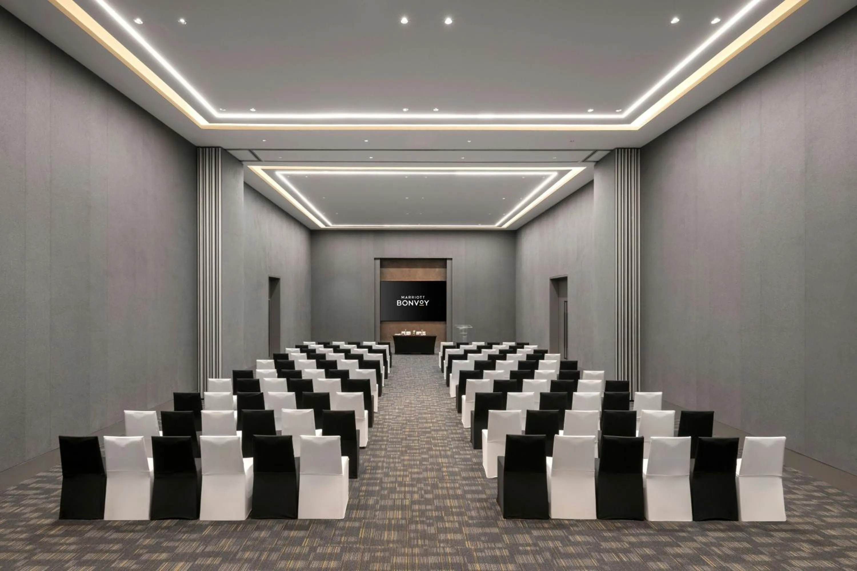 Meeting/conference room in Moxy Bengaluru Airport Prestige Tech Cloud