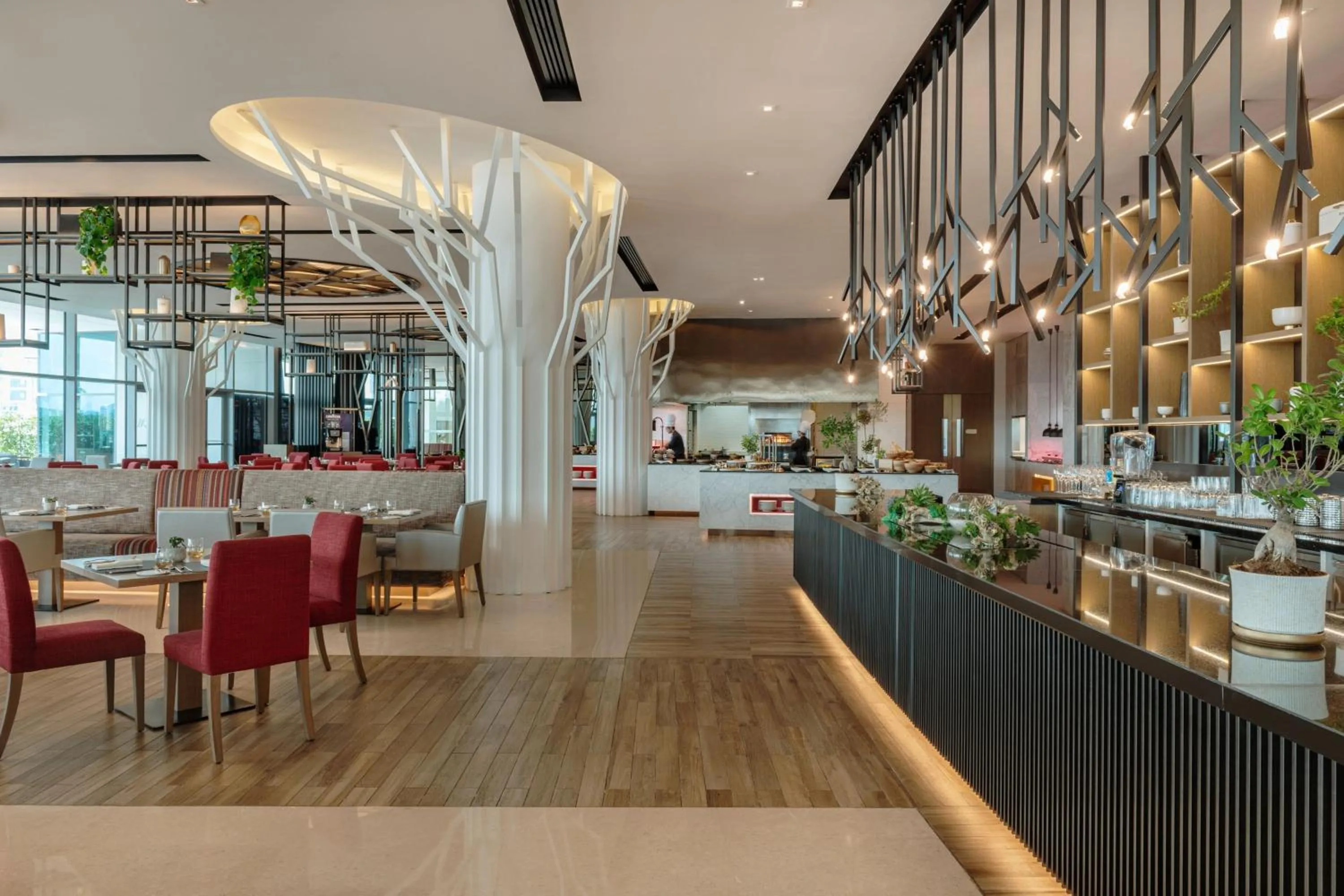 Kitchen or kitchenette in Marriott Marquis Dubai Creek