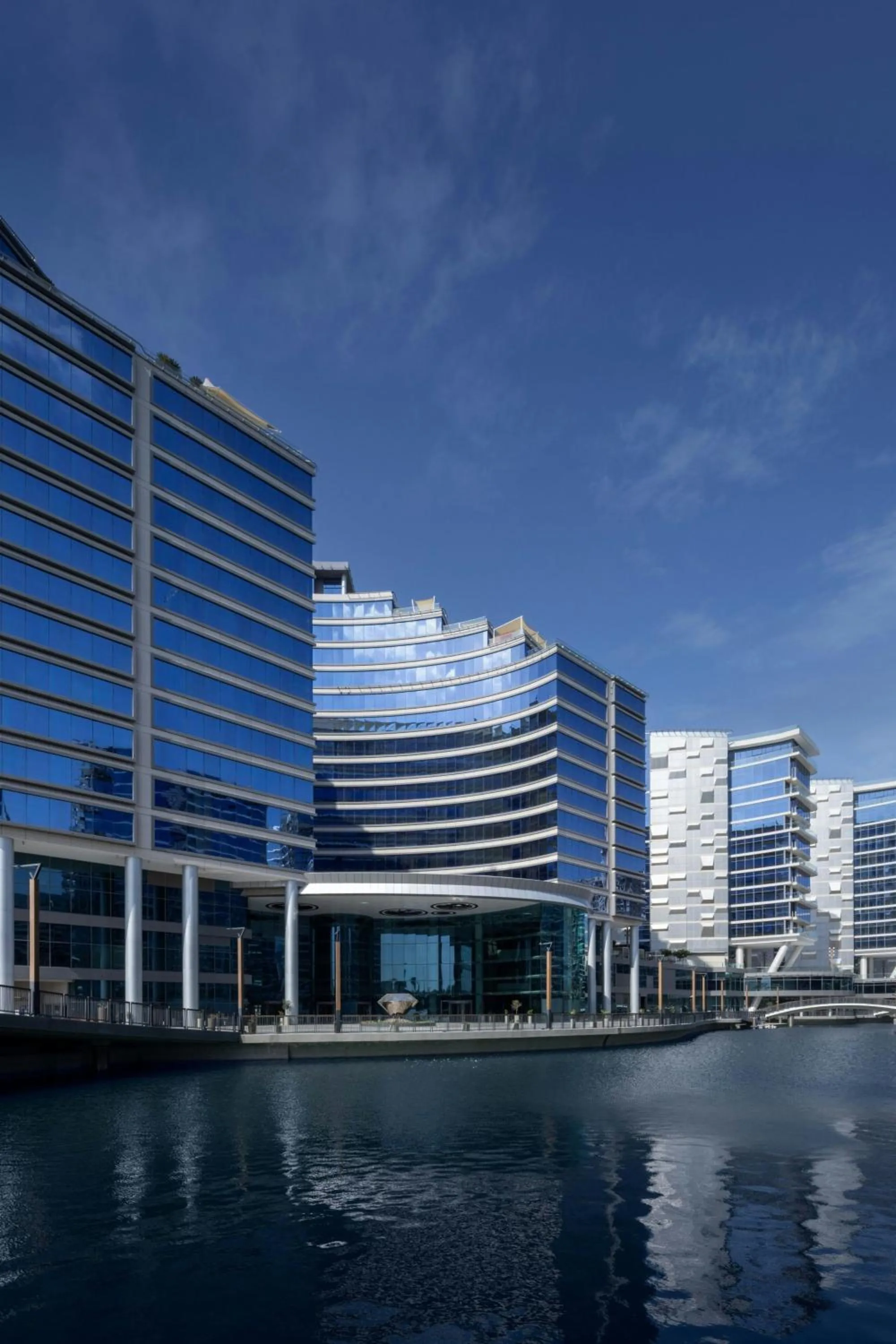 Property building in Marriott Marquis Dubai Creek