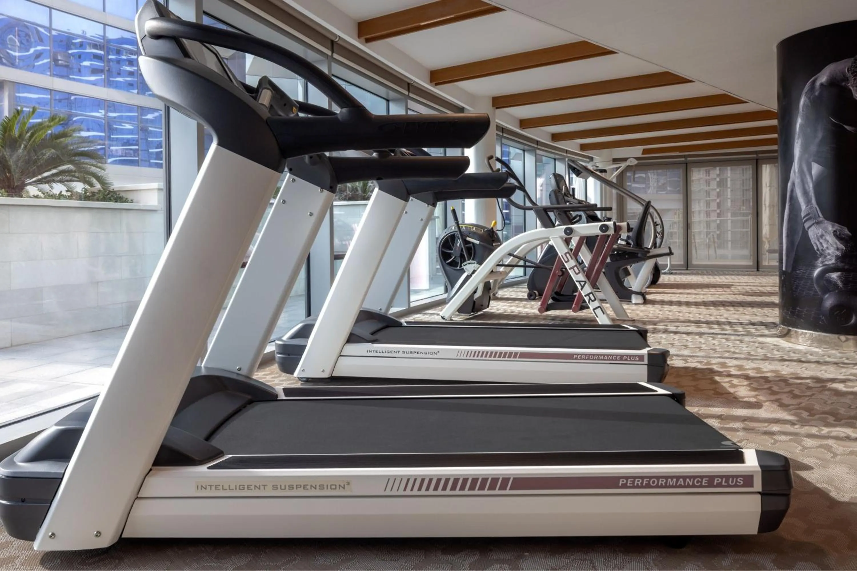 Fitness centre/facilities in Marriott Marquis Dubai Creek