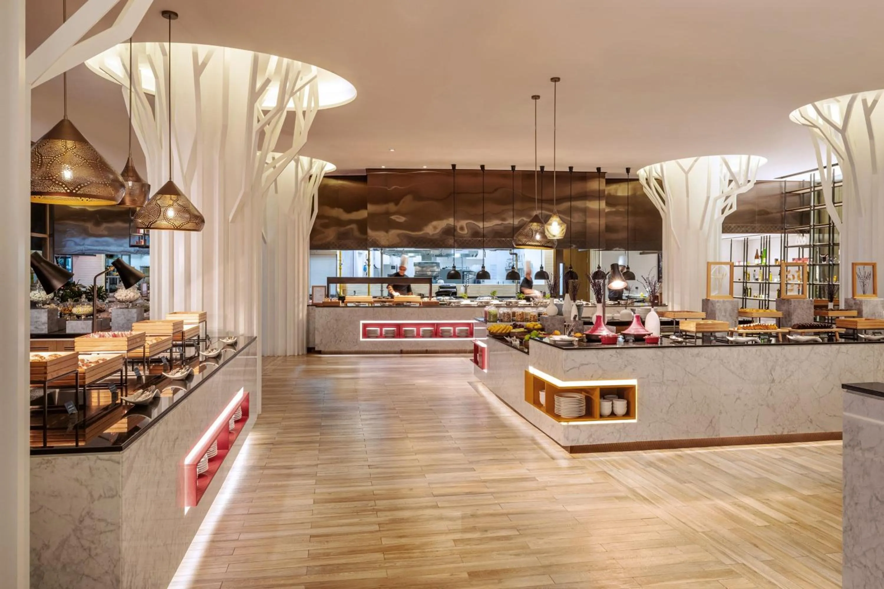 Kitchen or kitchenette in Marriott Marquis Dubai Creek