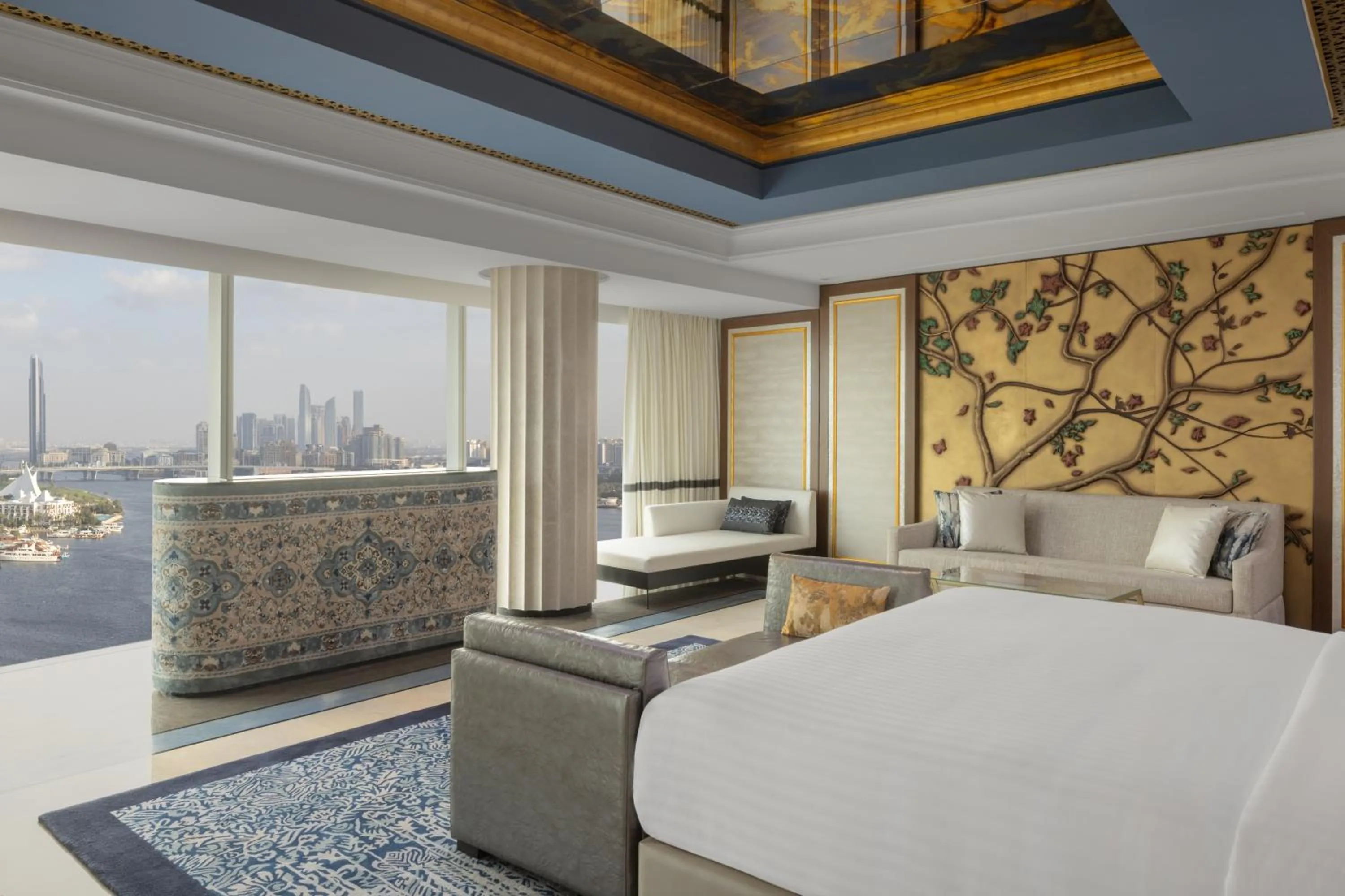 Bedroom, Bed in Marriott Marquis Dubai Creek