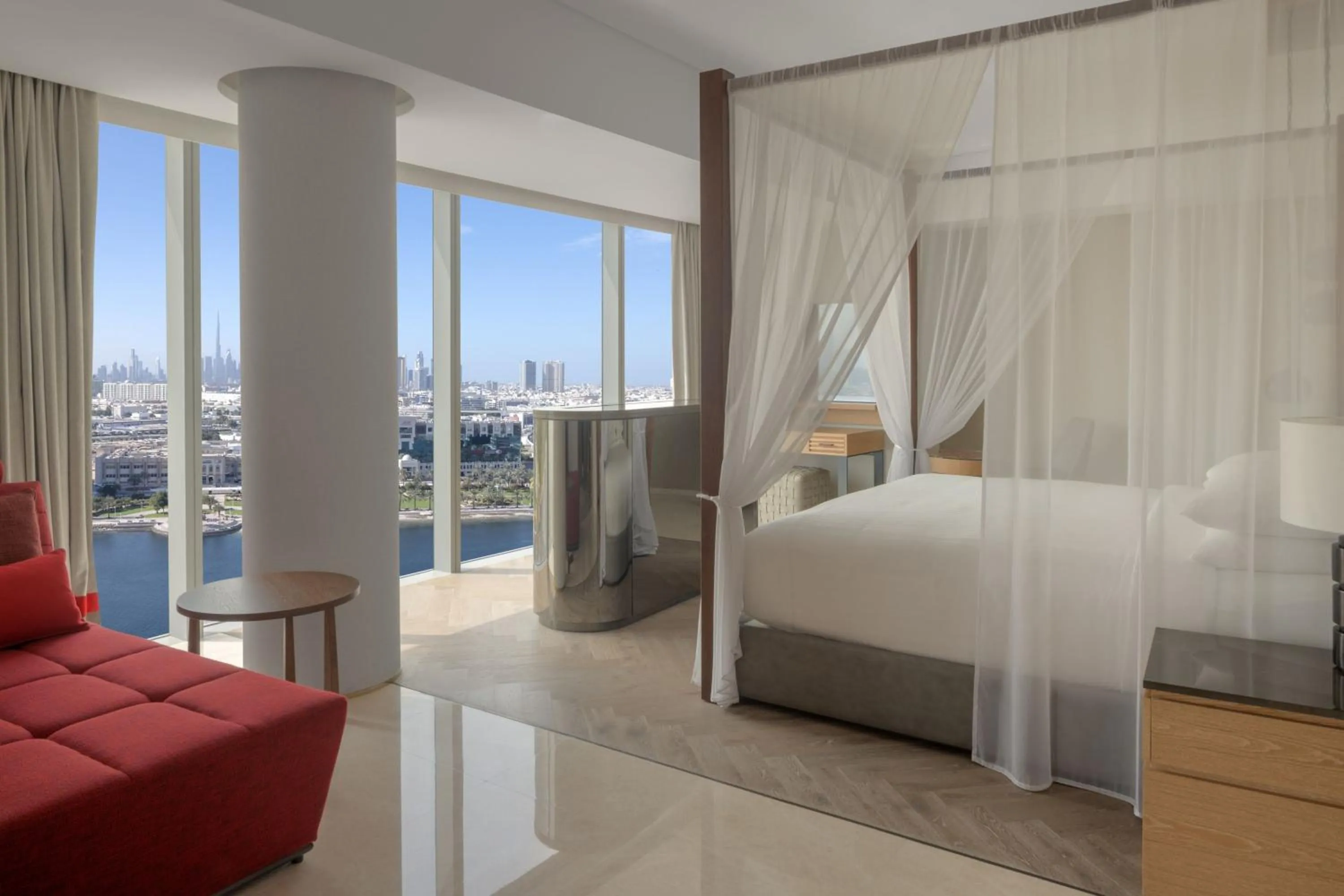 Photo of the whole room, Bed in Marriott Marquis Dubai Creek