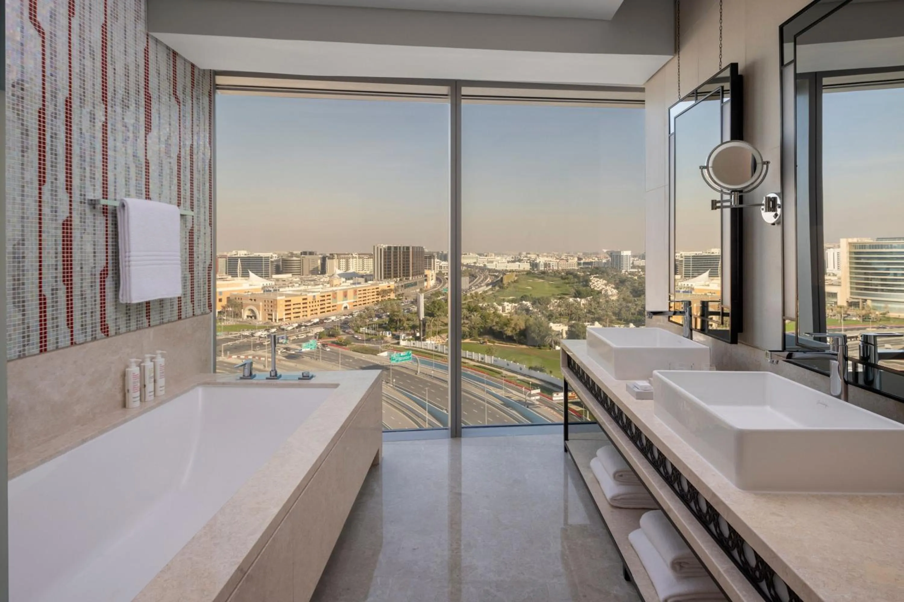 Bathroom in Marriott Marquis Dubai Creek