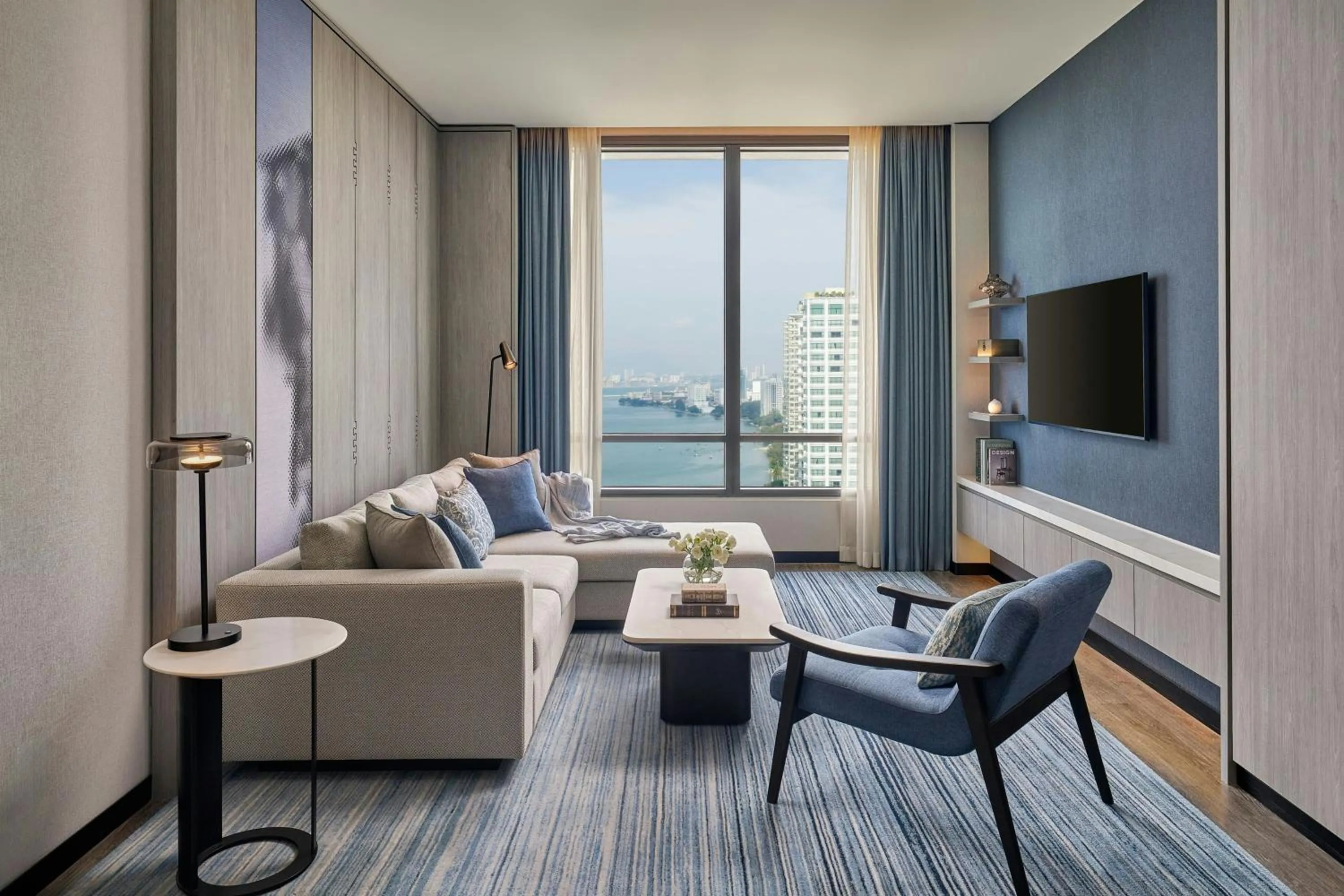 Living room in Penang Marriott Hotel