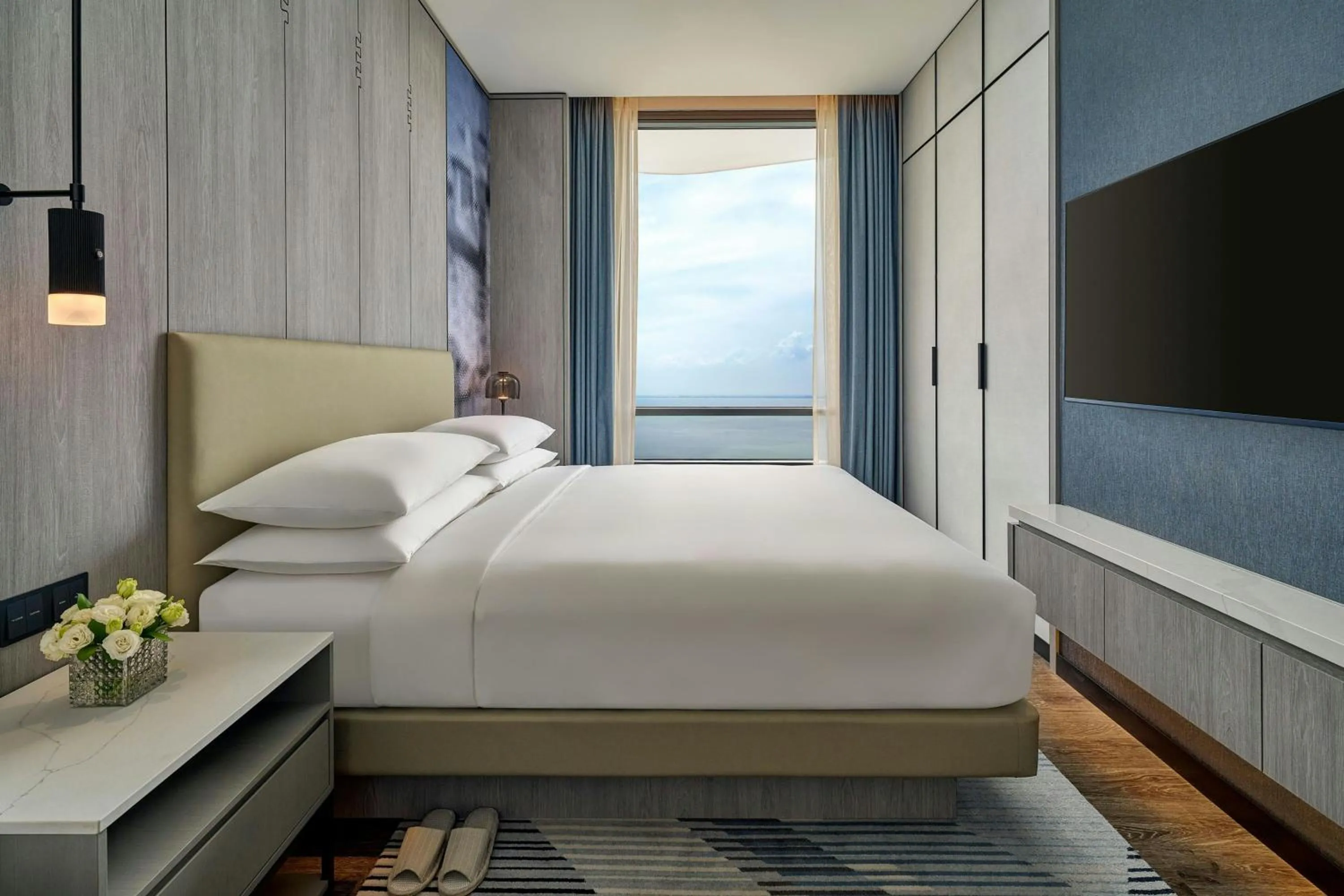 Bedroom, Bed in Penang Marriott Hotel