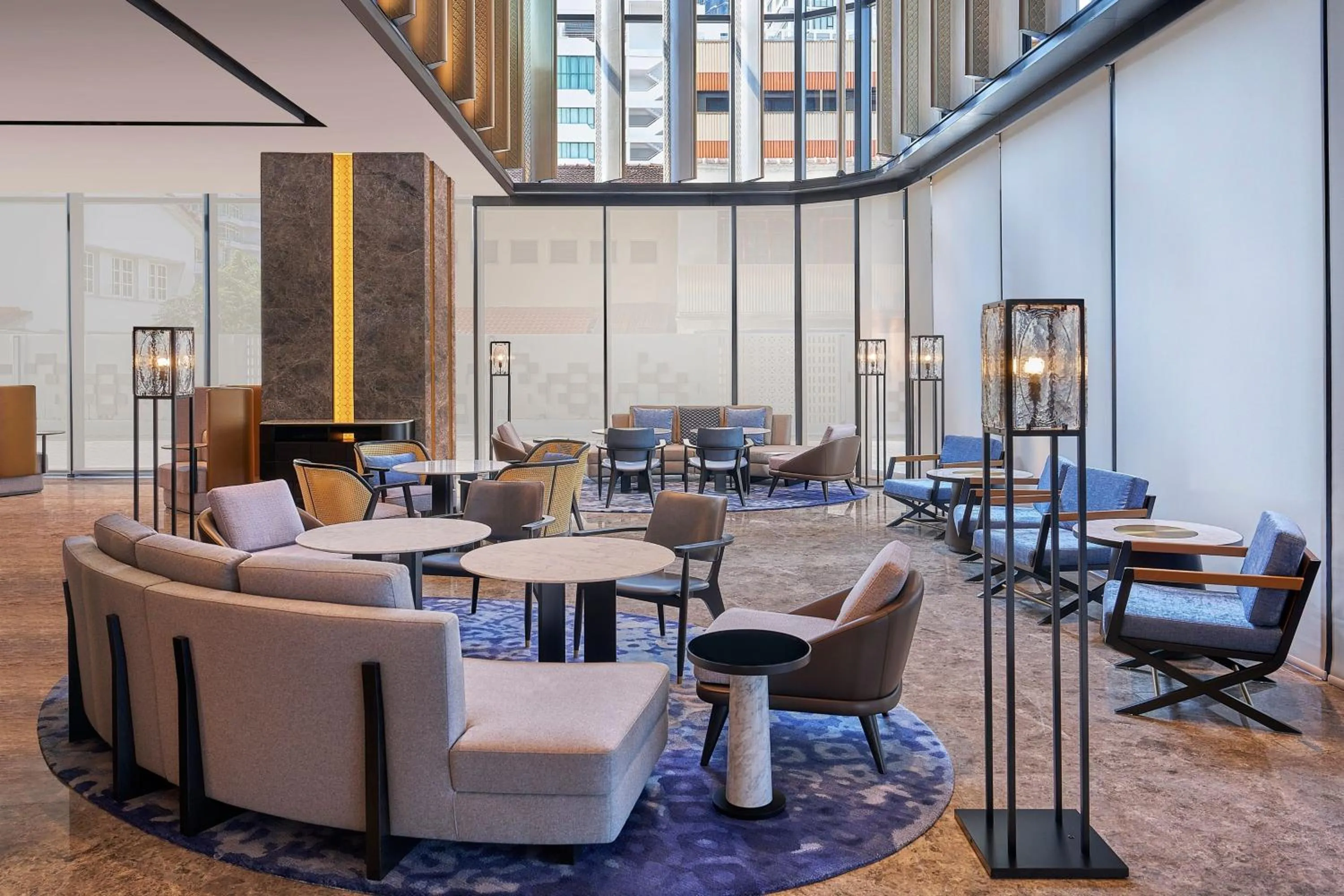 Lobby or reception in Penang Marriott Hotel