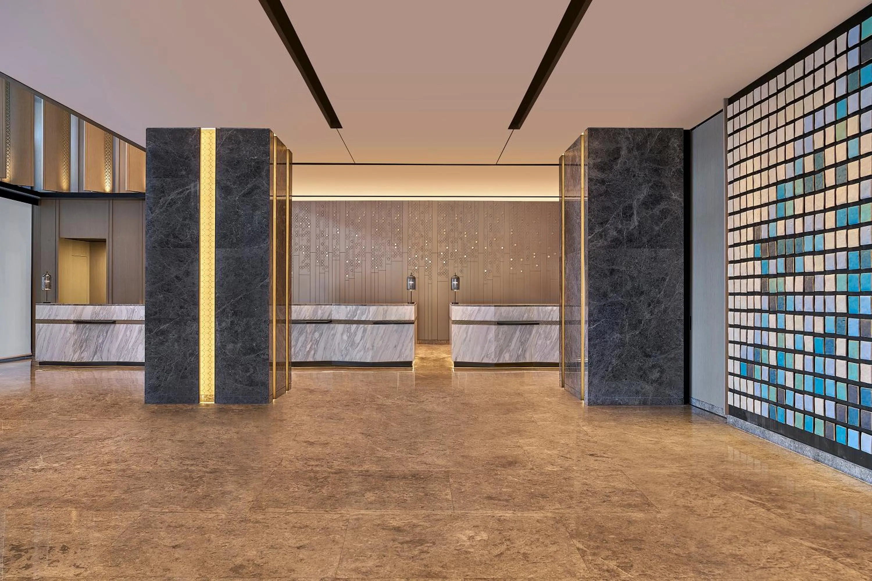 Lobby or reception in Penang Marriott Hotel