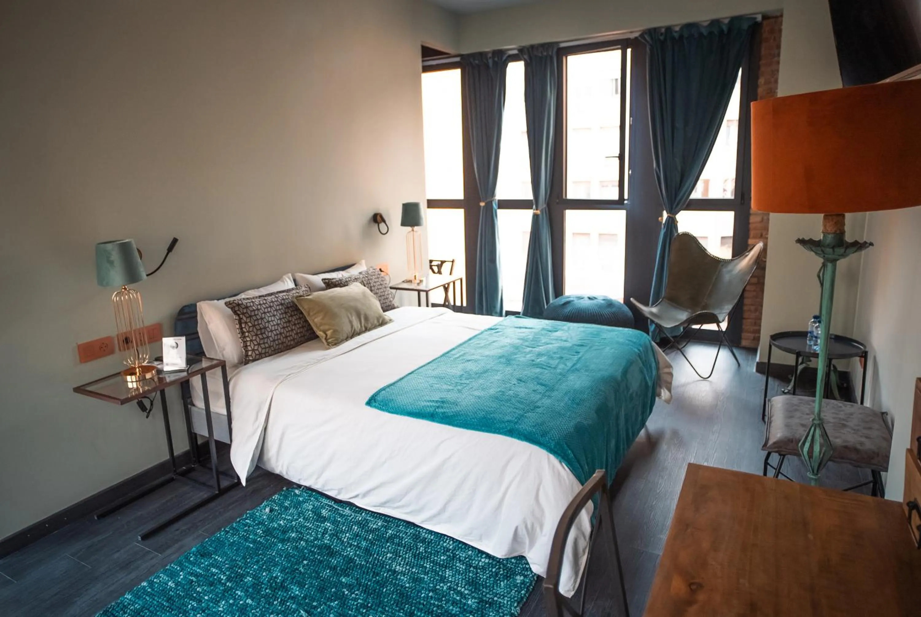 Bed in Hotel Lincoln Lounge