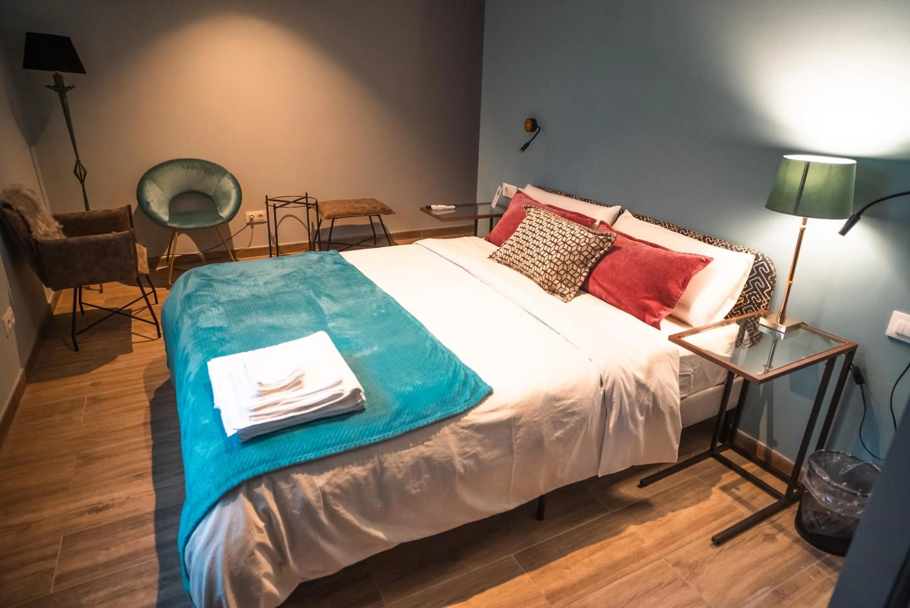 Bed in Hotel Lincoln Lounge